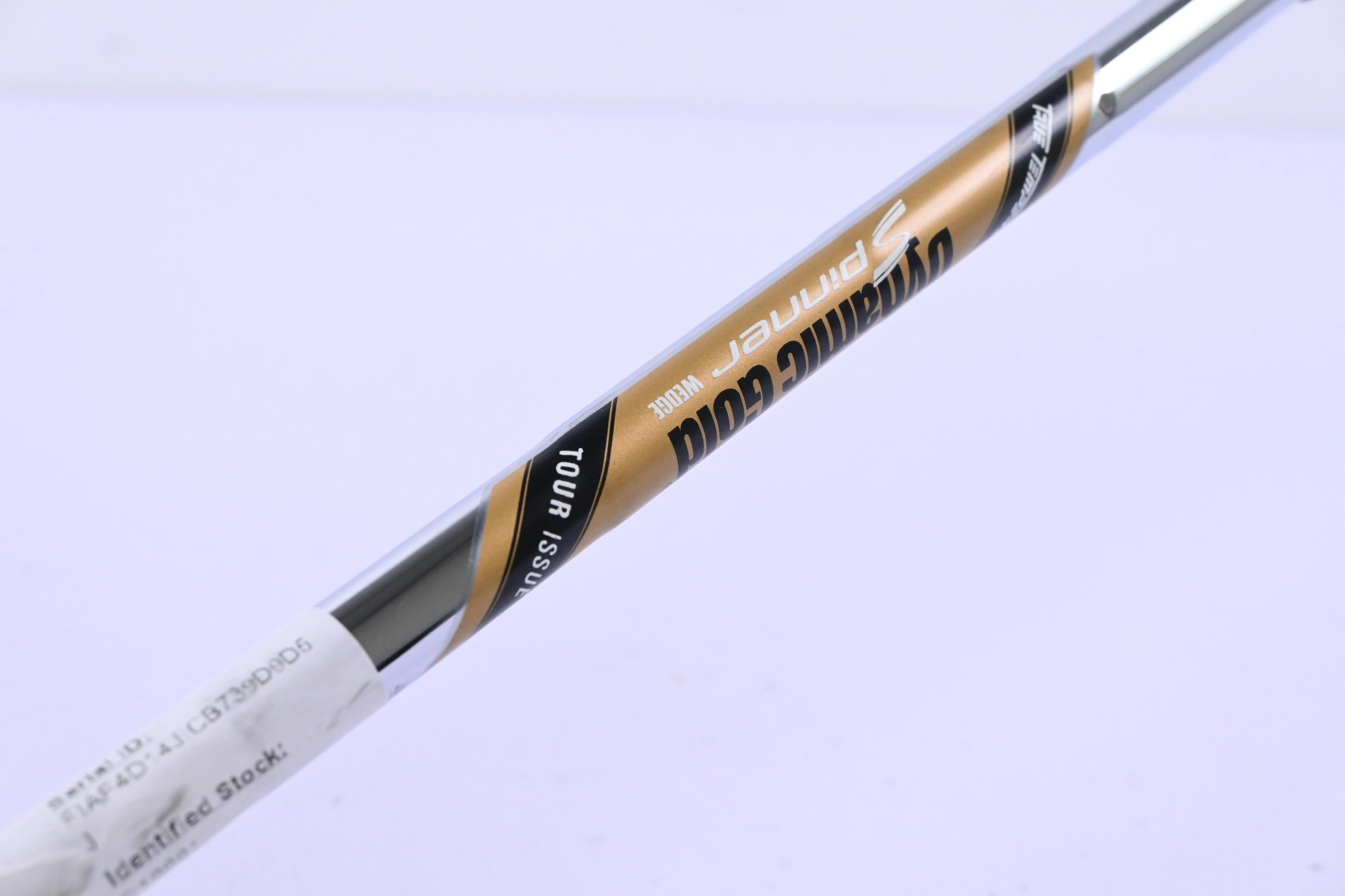 Cleveland RTX ZipCore Lob Wedge / 60 Degree / Wedge Flex Dynamic Gold Spinner