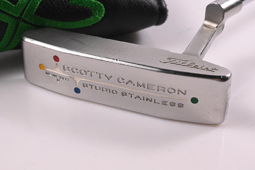 Scotty Cameron Studio Stainless Newport 2 Putter / 34 Inch