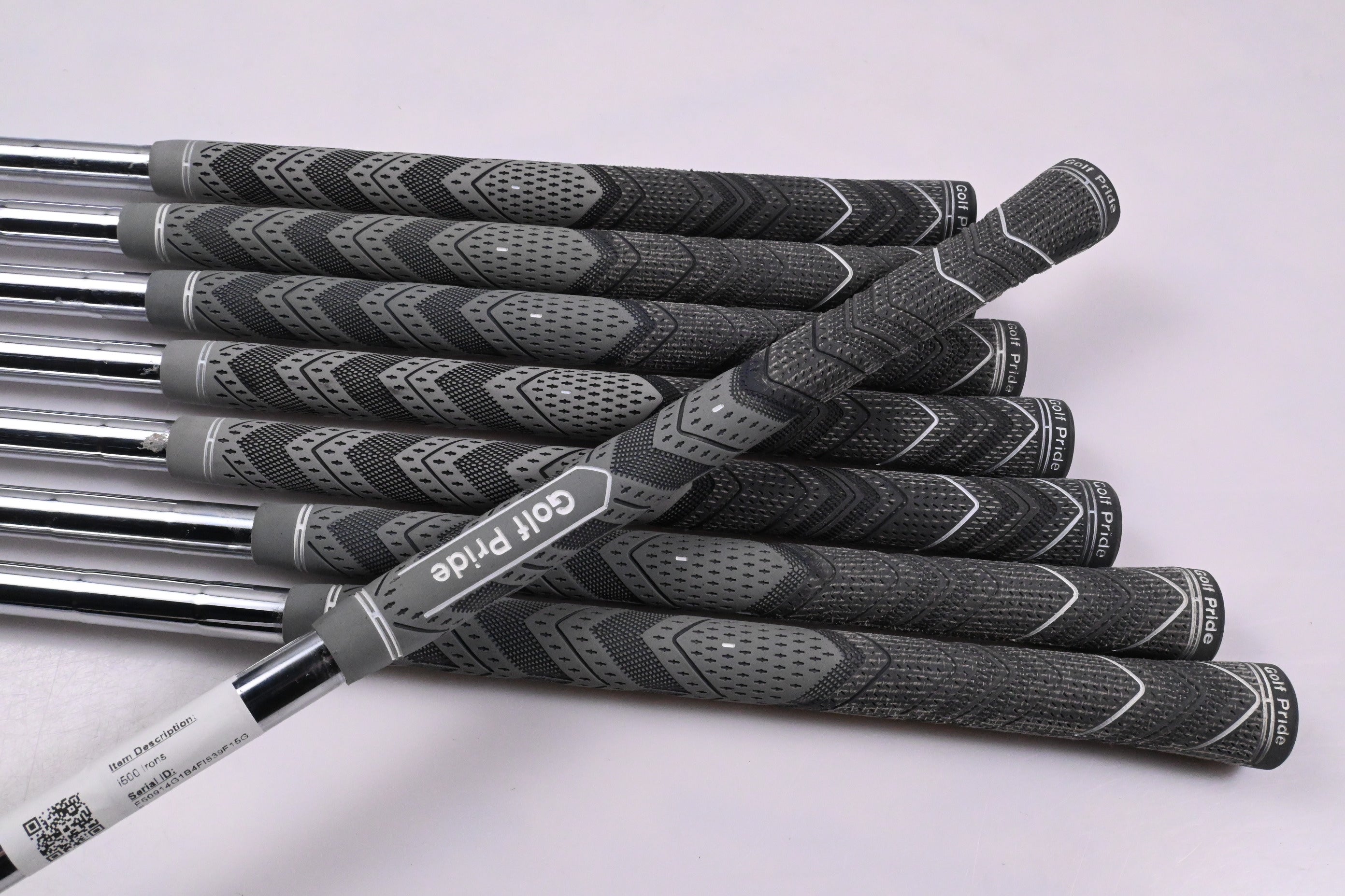 Ping i500 Irons / 4-PW+GW / Orange Dot / Stiff Flex Dynamic Gold 105 S300