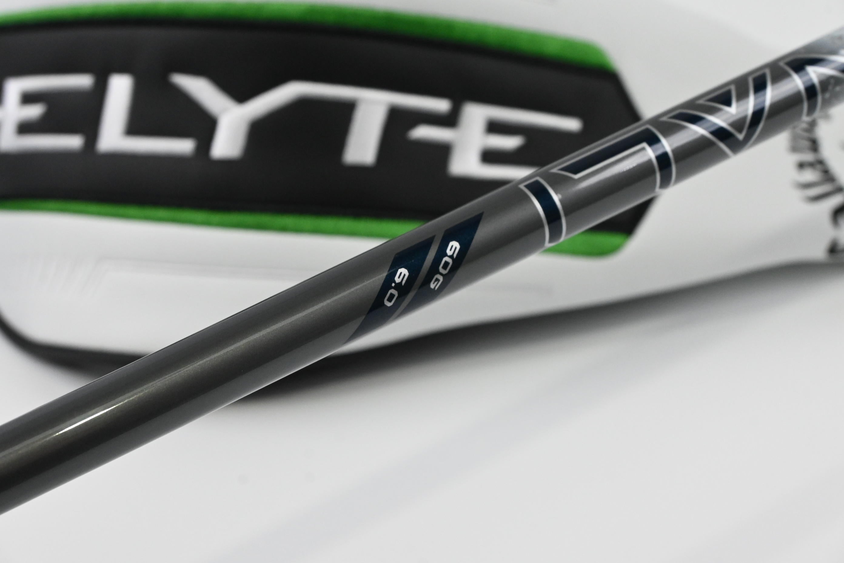 Left Hand Callaway Elyte Driver / 10.5 Degree / Stiff Flex PX Denali Charcoal 60