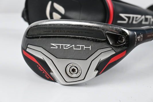 Taylormade Stealth Plus #4 Hybrid / 22 Degree / X-Flex HZRDUS Smoke Red RDX 80