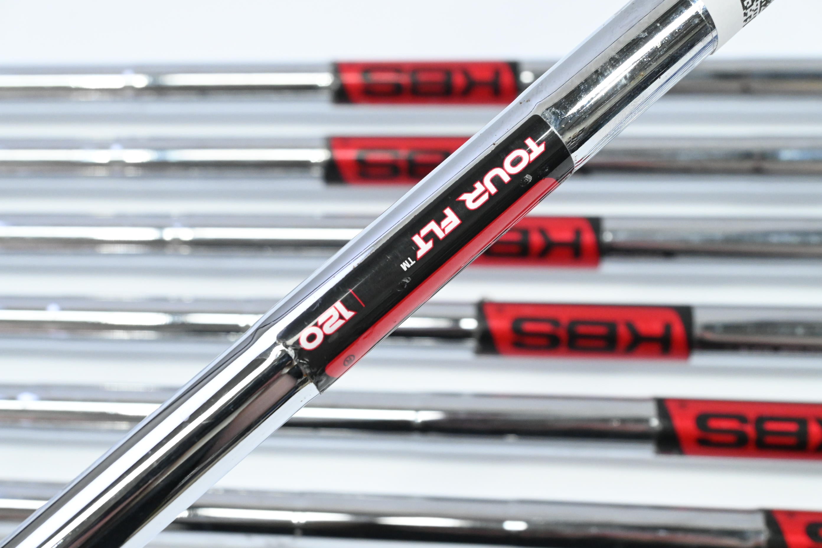 Cobra King Forged One Length Irons / 4-PW / Stiff Flex KBS Tour FLT 120 Shaft
