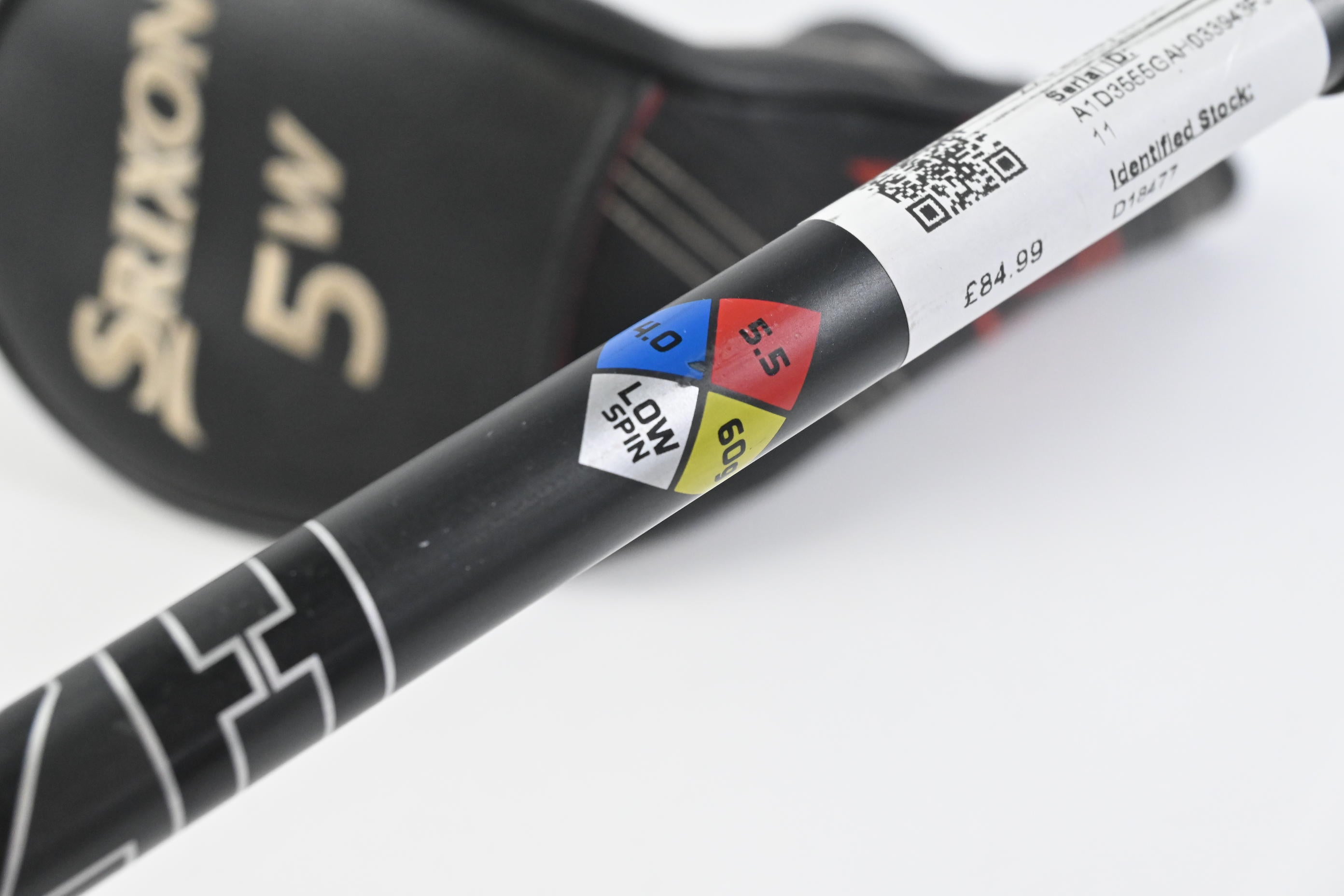 Srixon ZX #5 Wood / 18 Degree / Regular Flex HZRDUS Smoke Black 60 Shaft
