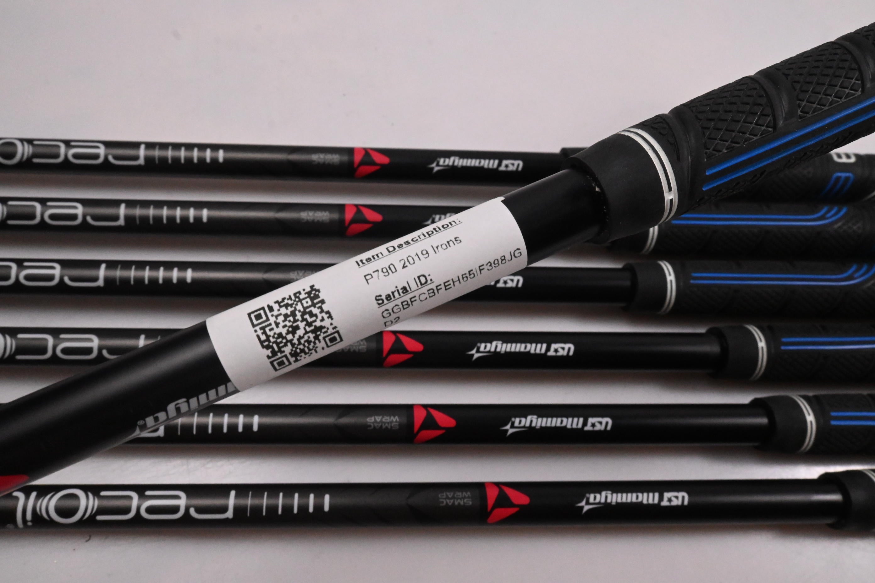 Taylormade P790 2019 Irons / 5-PW+GW / Regular Flex UST Recoil ES760 Shafts