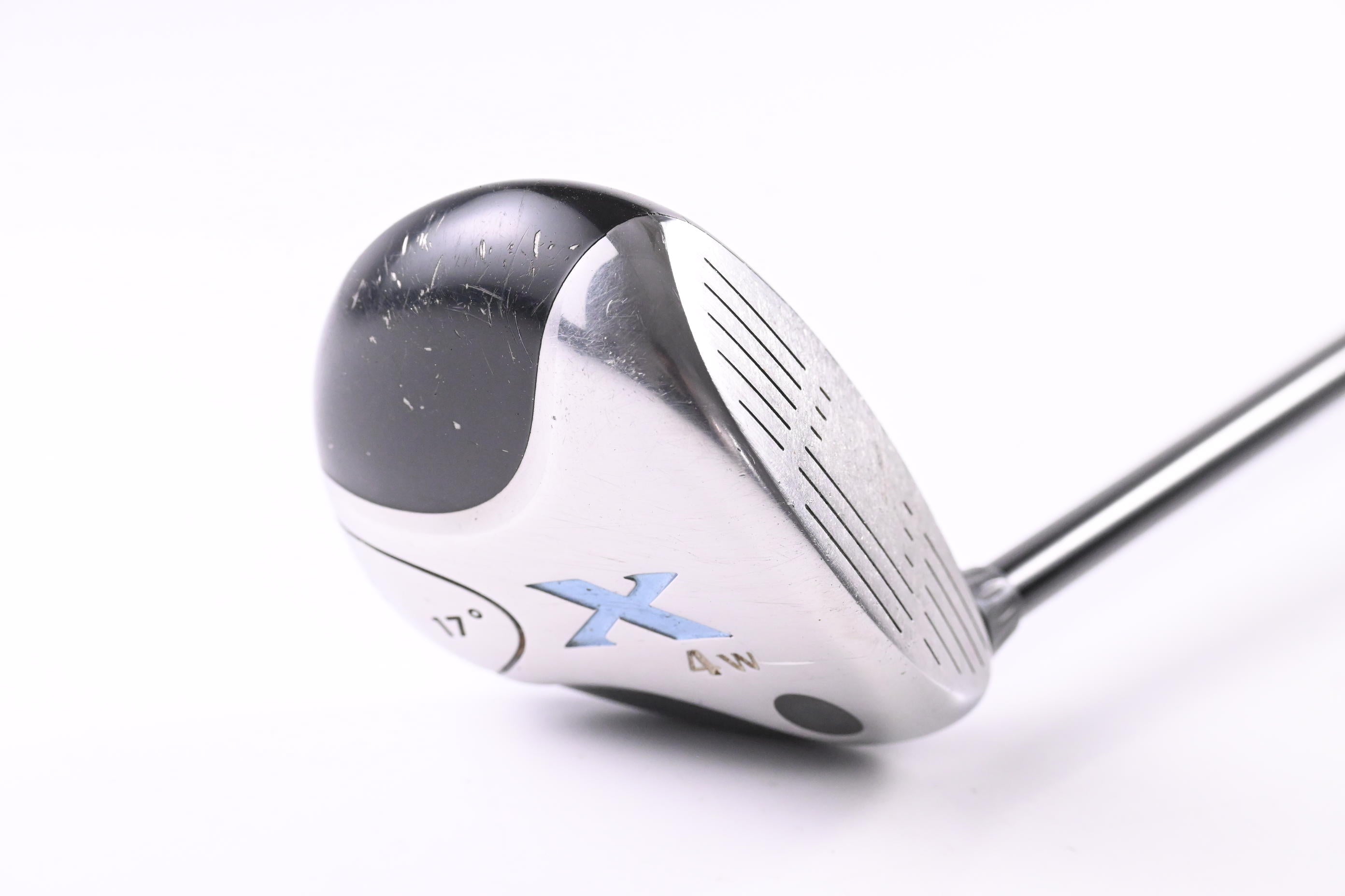 Ladies Callaway X Hot #4 Wood / 17 Degree / Ladies Flex Fujikura Gems 55 Shaft