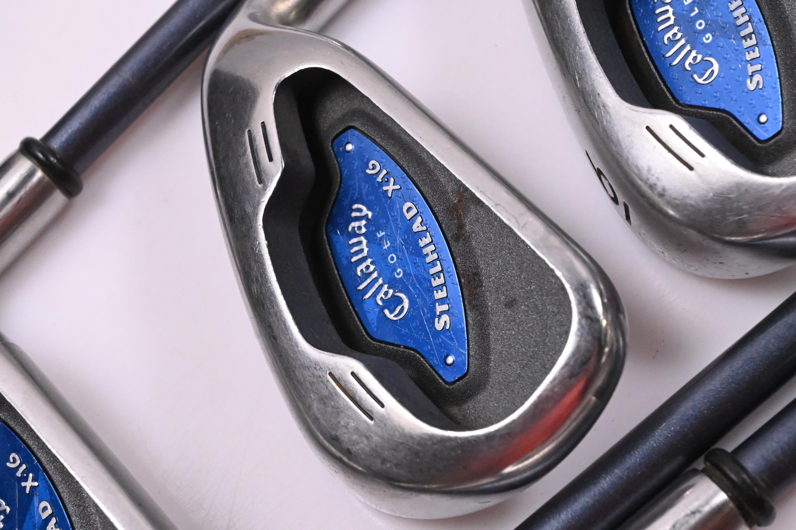Callaway X-16 Irons / 4-PW+SW / Regular Flex Callaway System CW75 Shafts