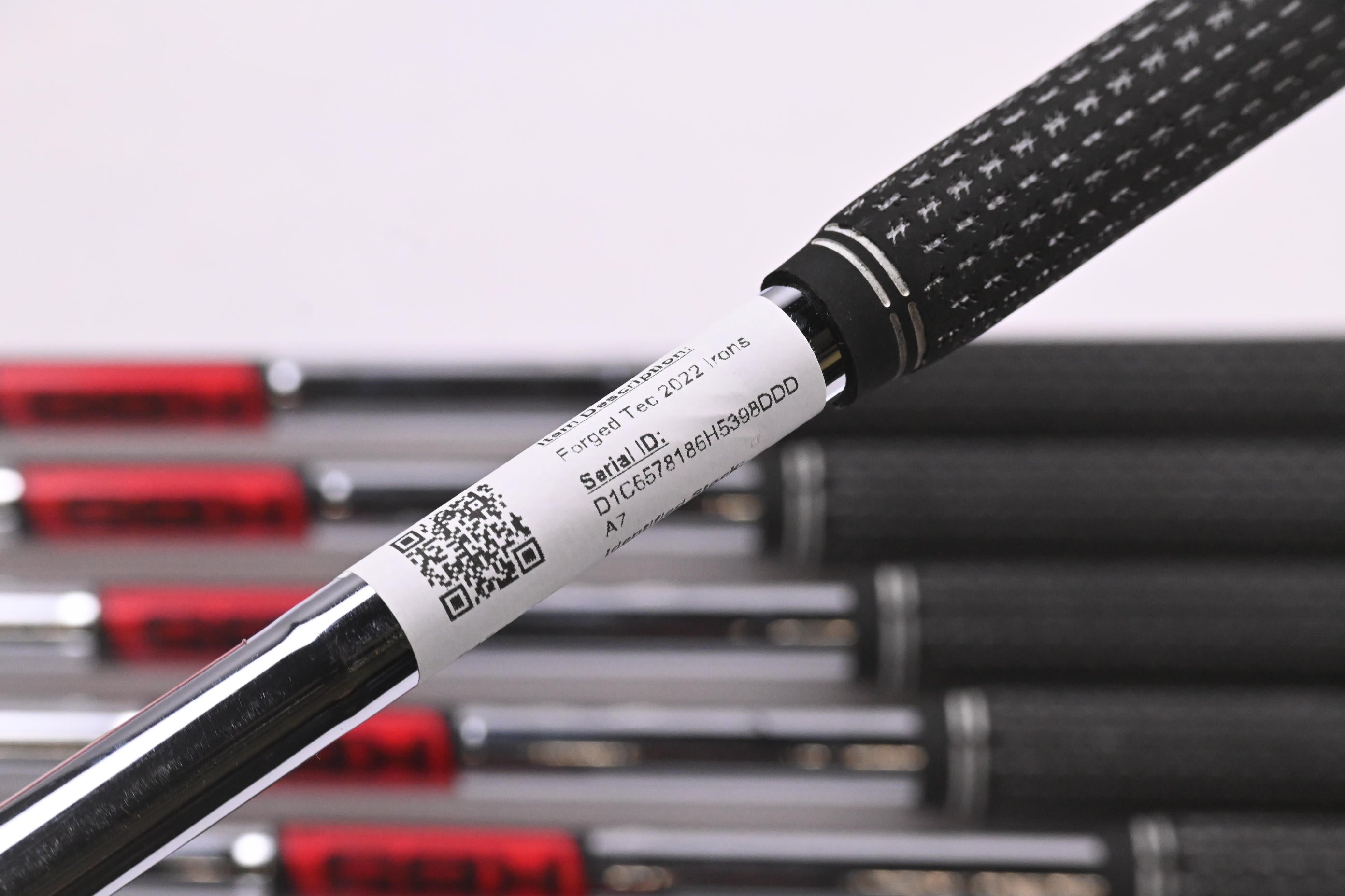 Cobra Forged Tec 2022 Irons / 4-PW / Stiff Flex KBS Tour 90 Shafts