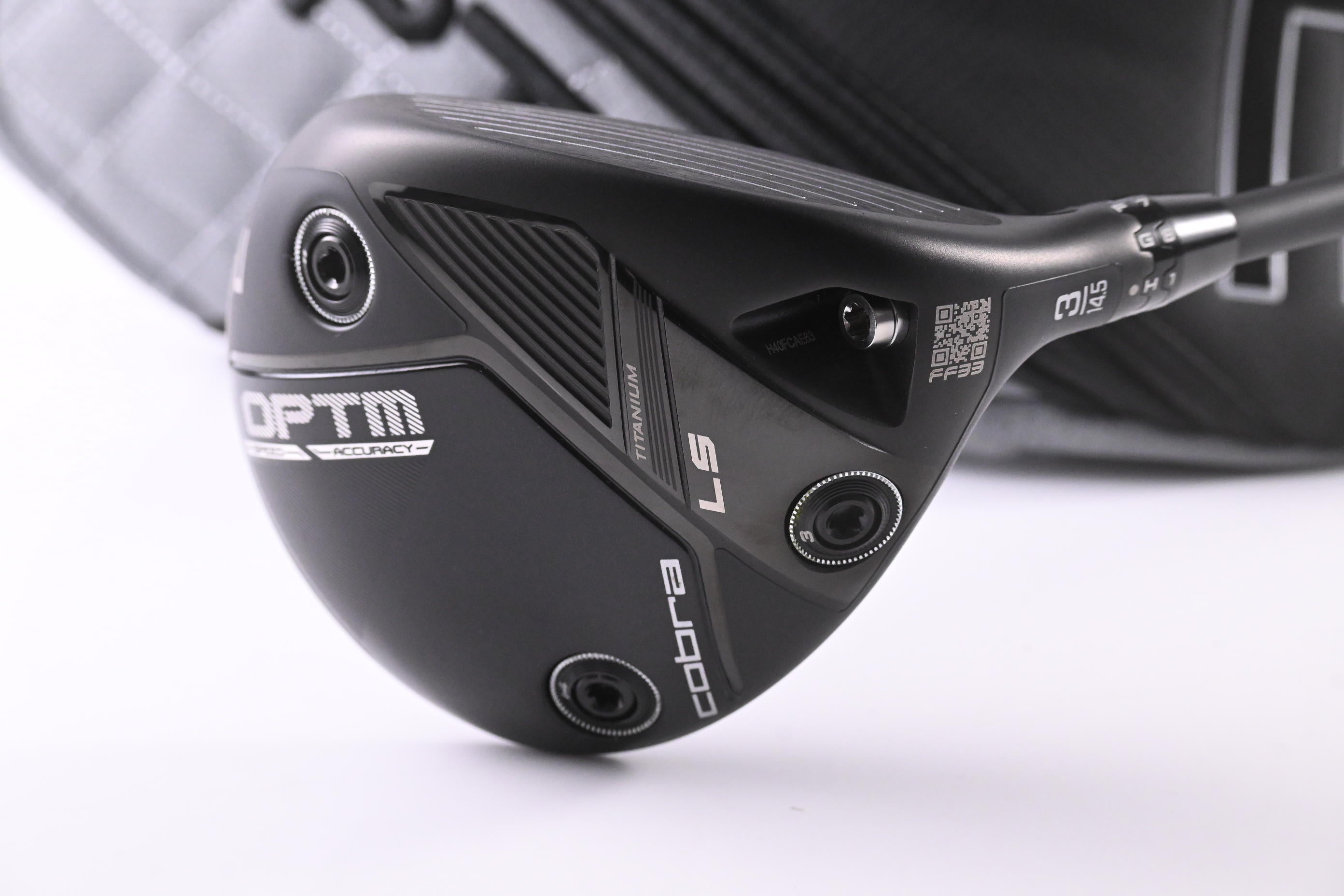 Cobra OPTM X #3 Wood / 14.5 Degree / Stiff Flex Kai'li White Darkwaves 70 Shaft