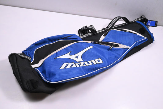 Mizuno Pencil Bag / 2-Way Divider / Blue, Black