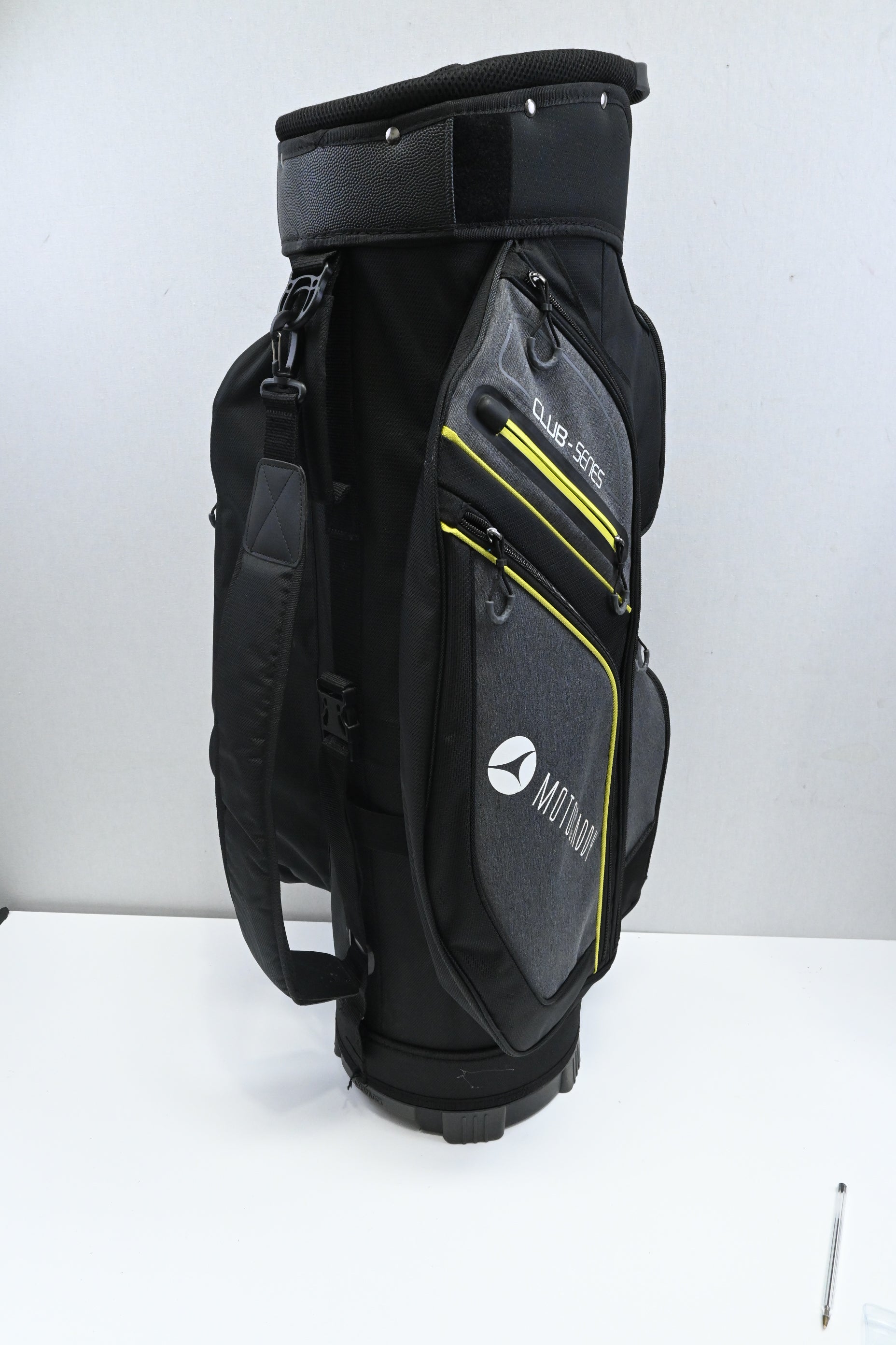 Motocaddy Club Series Cart Bag / 14 -Way Divider / Black, Yellow