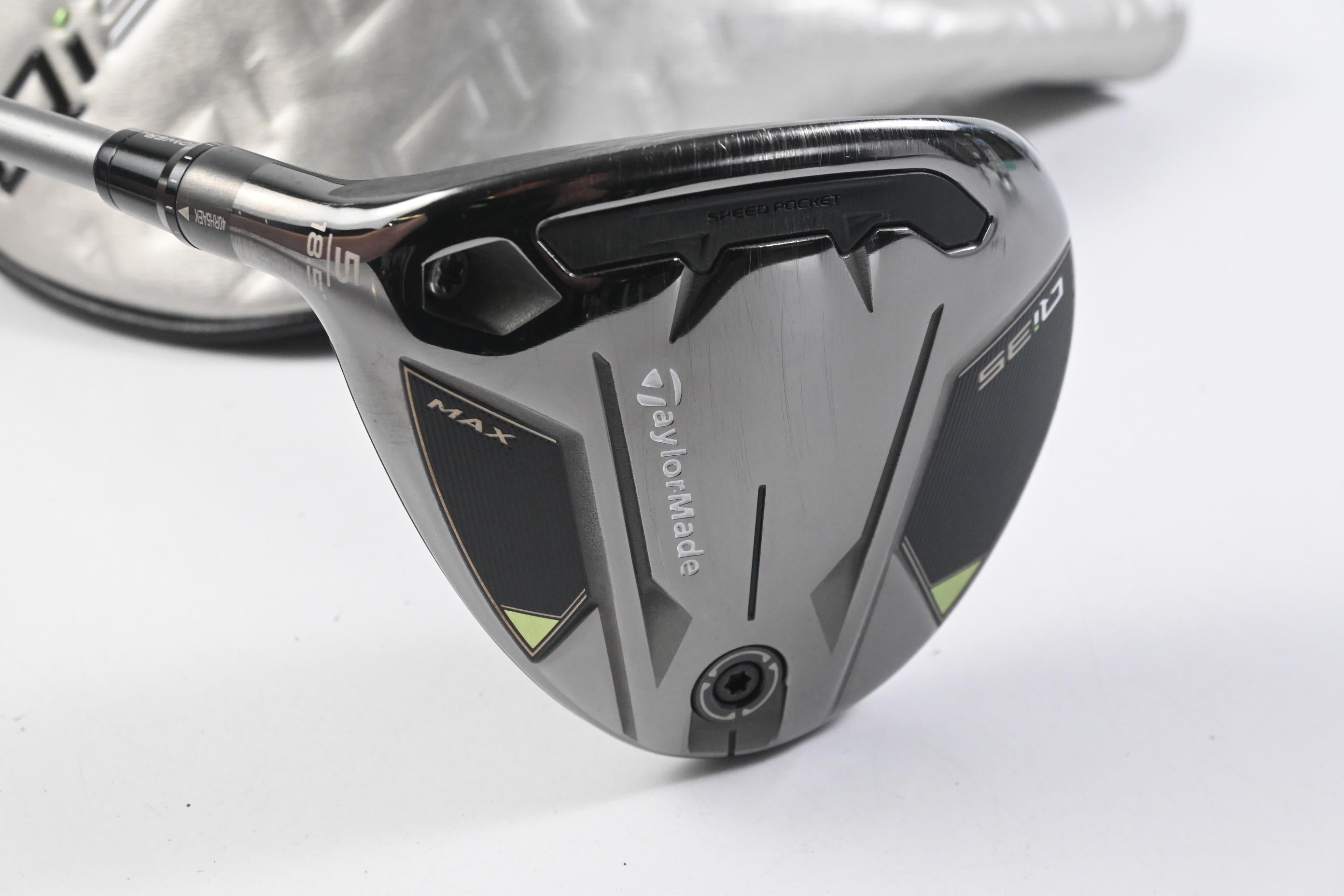 Left Hand Taylormade Qi35 Max #5 Wood / 18 Degree / Senior Flex Fujikura