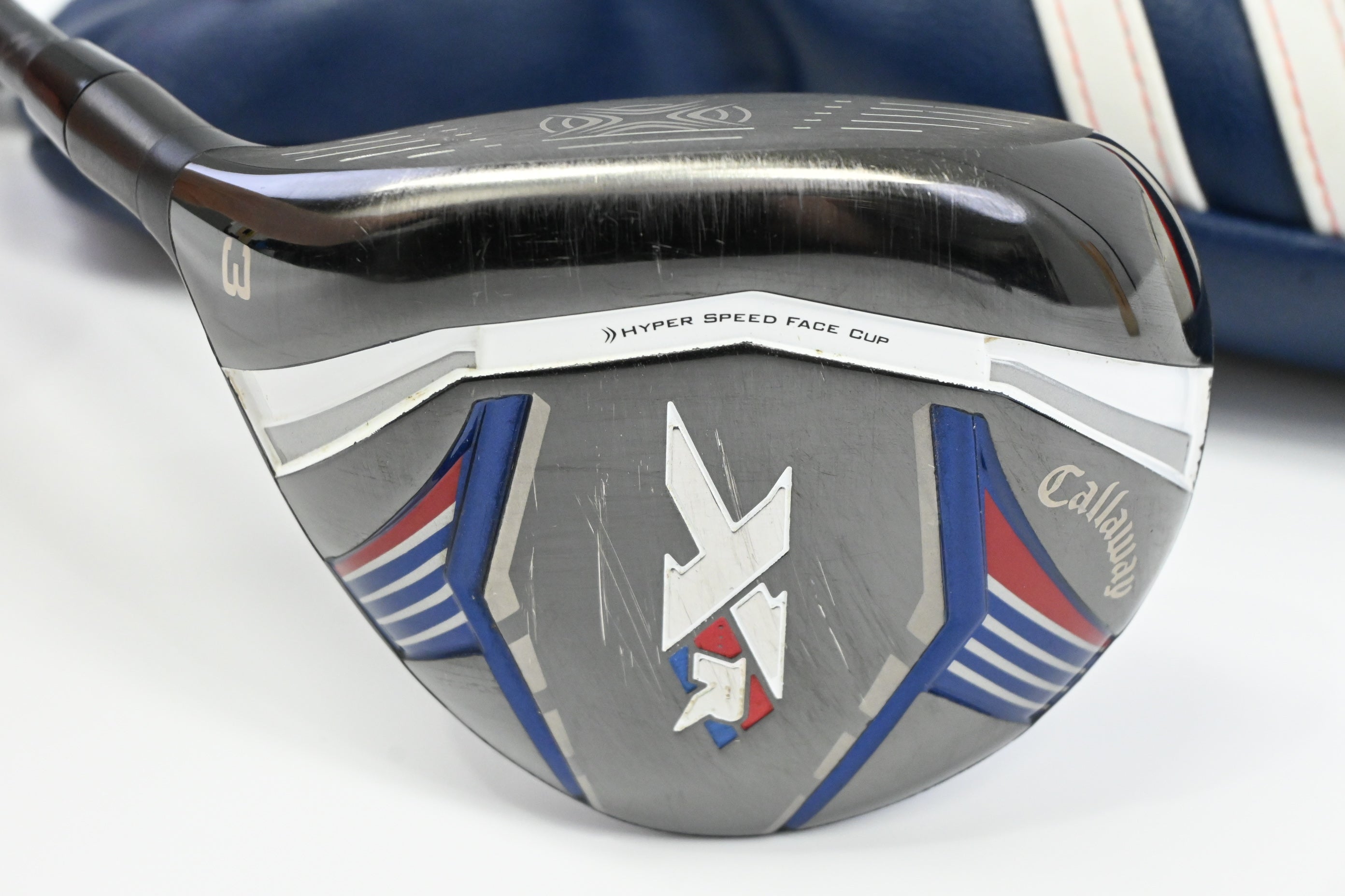 Left Hand Callaway XR #3 Wood / 15 Degree / Stiff Flex Project X San Diego LZ16