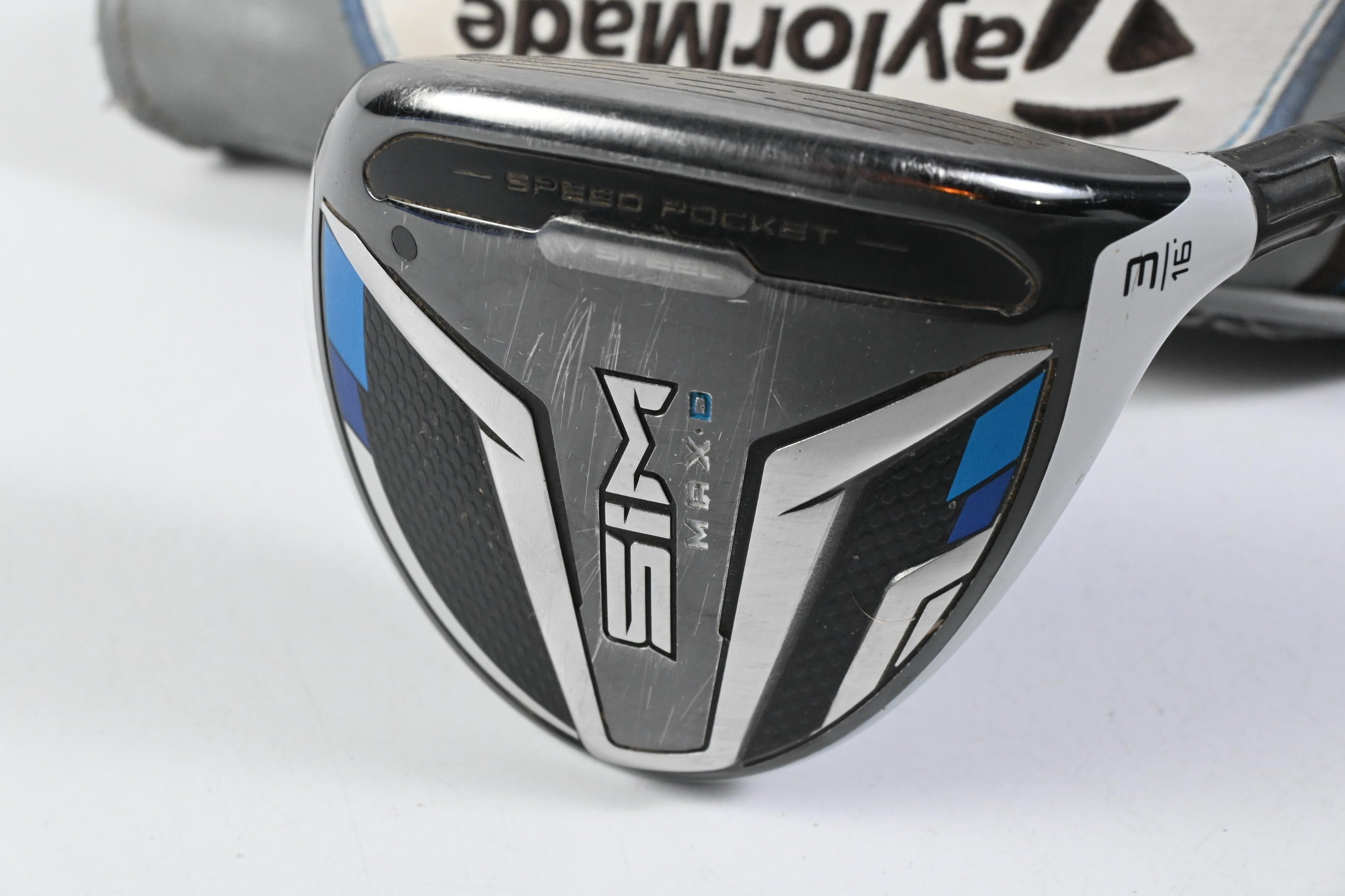 Taylormade SIM Max D #3 Wood / 16 Degree / Regular Flex Evenflow Riptide CB 60