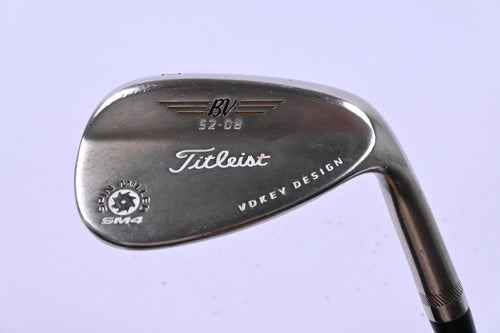 Titleist Vokey SM4 Gap Wedge / 52 Degree / Wedge Flex Vokey Design SM4