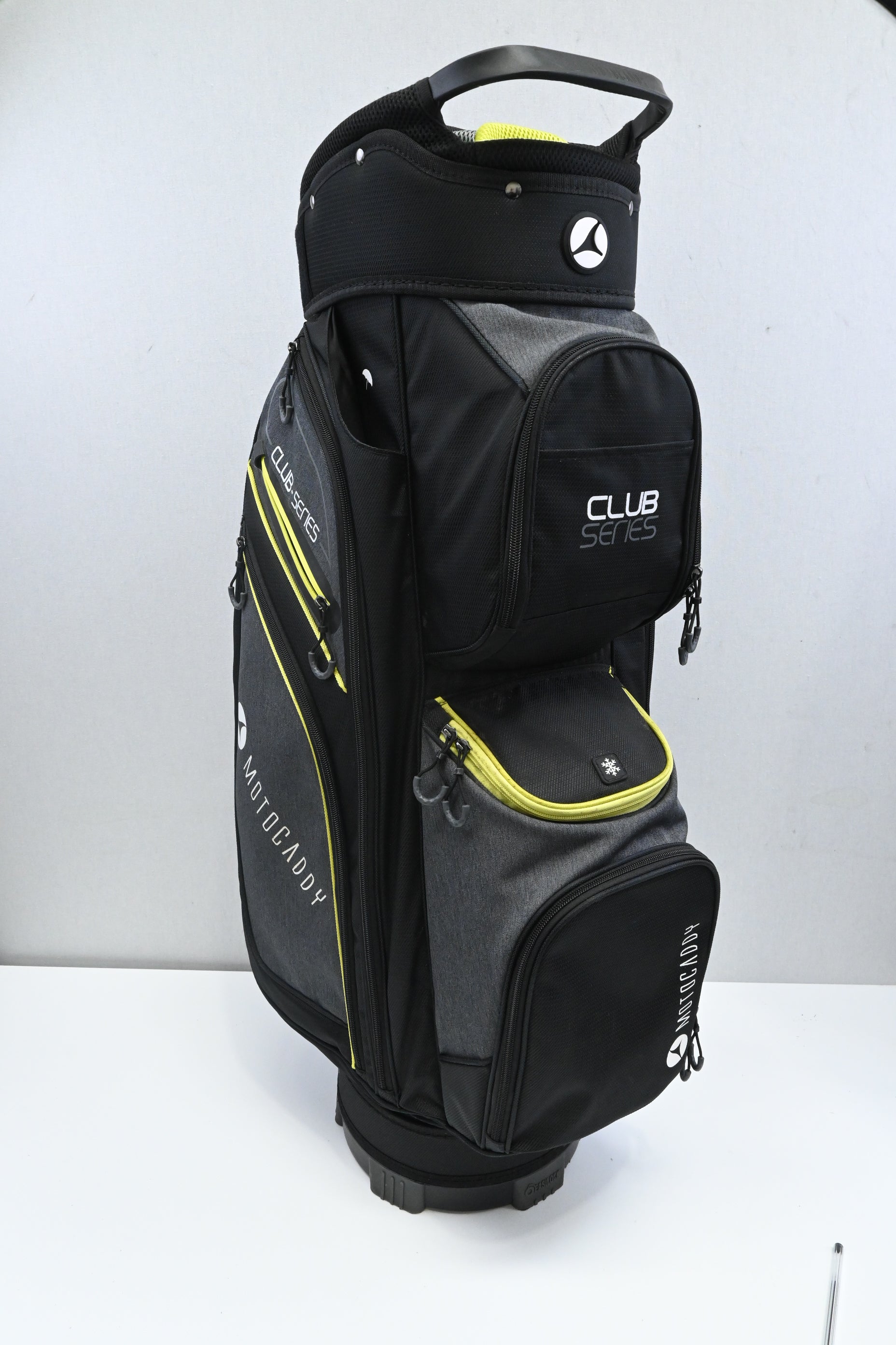 Motocaddy Club Series Cart Bag / 14 -Way Divider / Black, Yellow