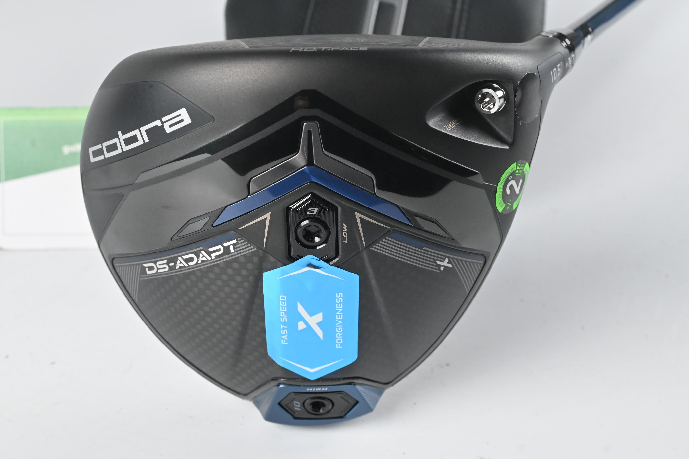 Cobra DS-Adapt X Driver / 10.5 Degree / Stiff Flex Denali Blue 60 Shaft