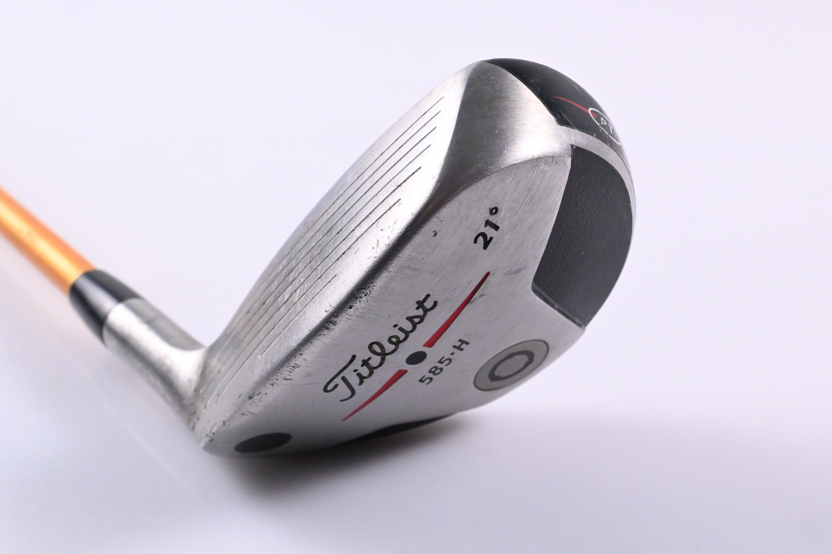 Left Hand Titleist 585.H #3 Hybrid / 21 Degree / Stiff Flex UST Proforce V2
