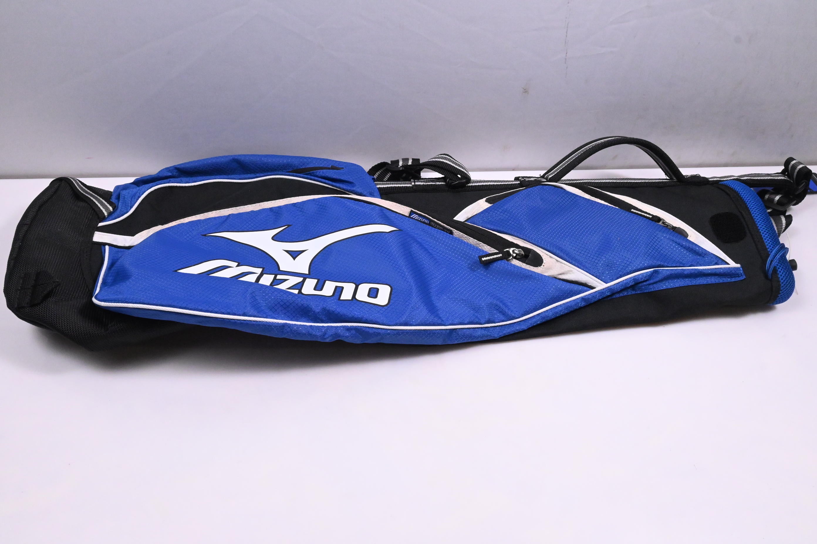 Mizuno Pencil Bag / 2-Way Divider / Blue, Black