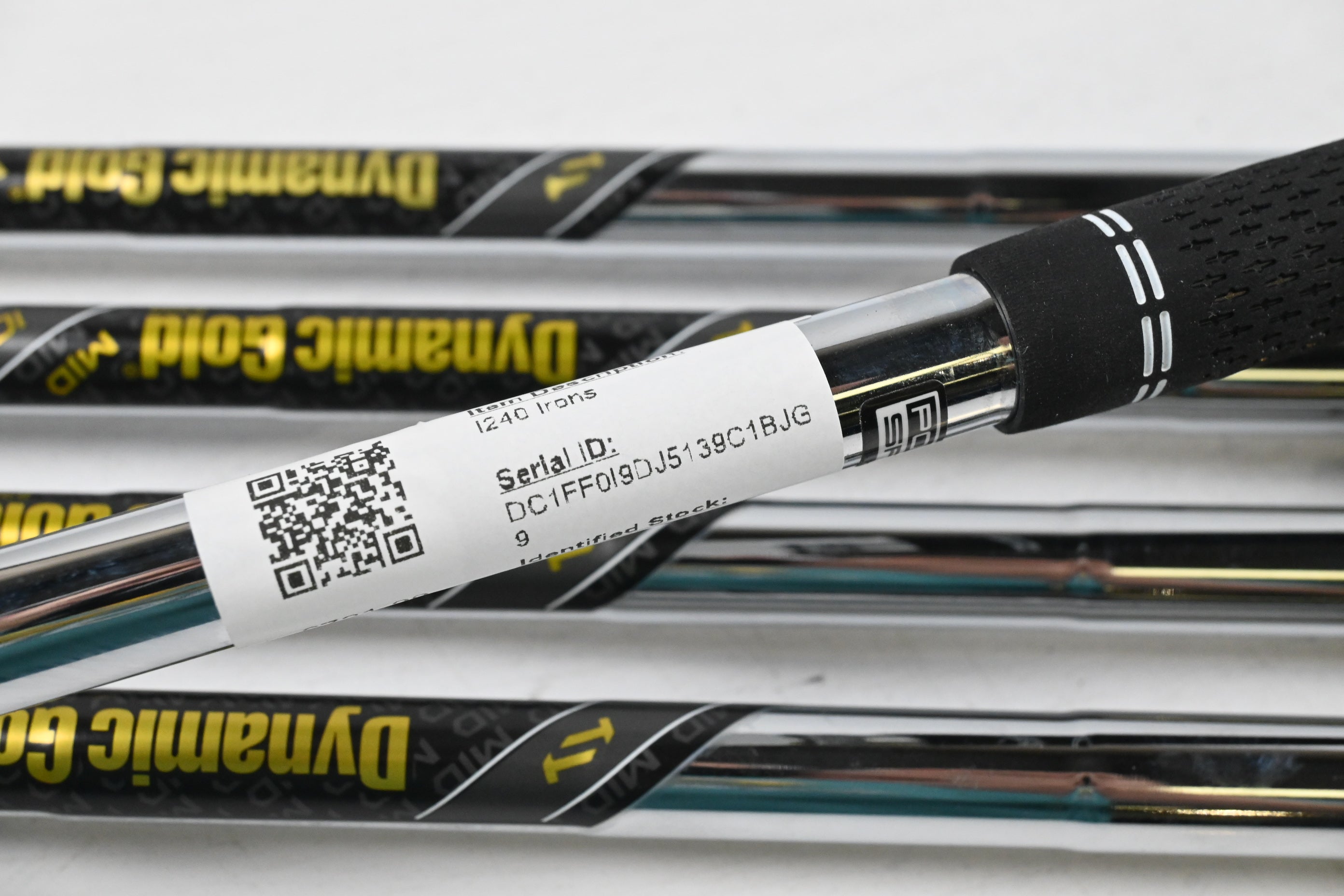 Ping I240 Irons / 6-PW / Green Dot / Regular Flex Dynamic Gold Mid 100 R300 Shafts