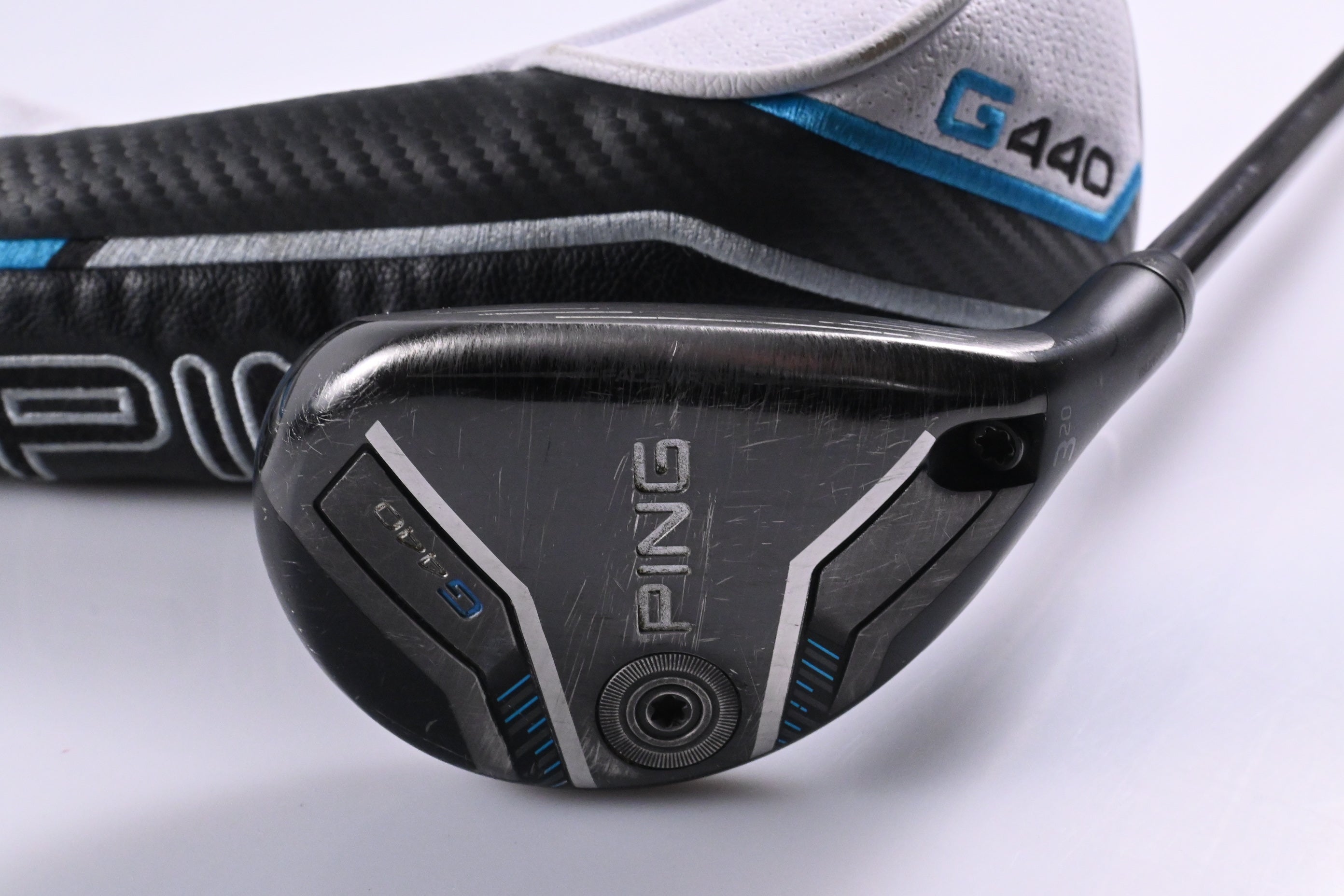 Ping G440 #3 Hybrid / 20 Degree / Stiff Flex Ping Tour 2.0 90 Black Shaft