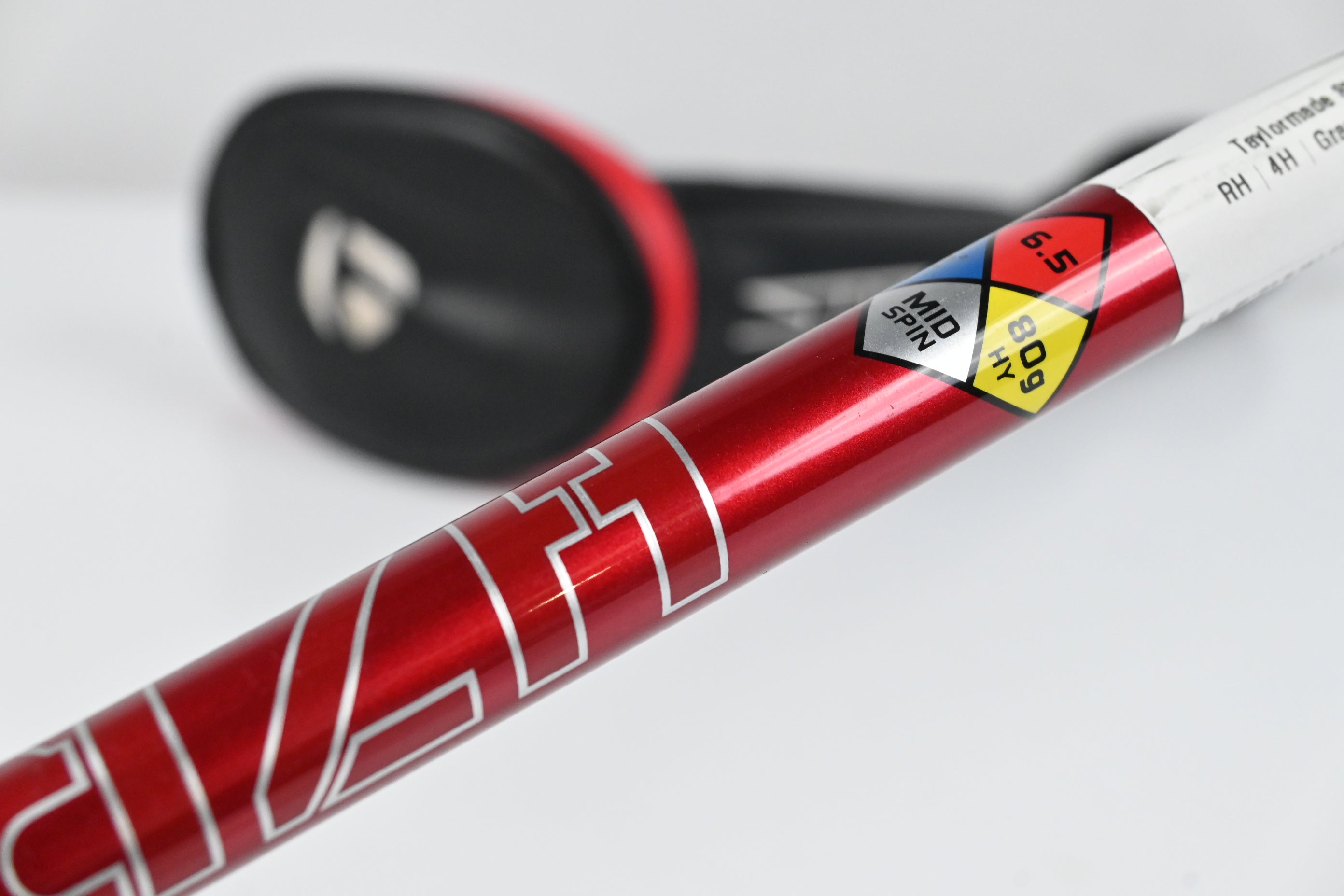 Taylormade Stealth Plus #4 Hybrid / 22 Degree / X-Flex HZRDUS Smoke Red RDX 80