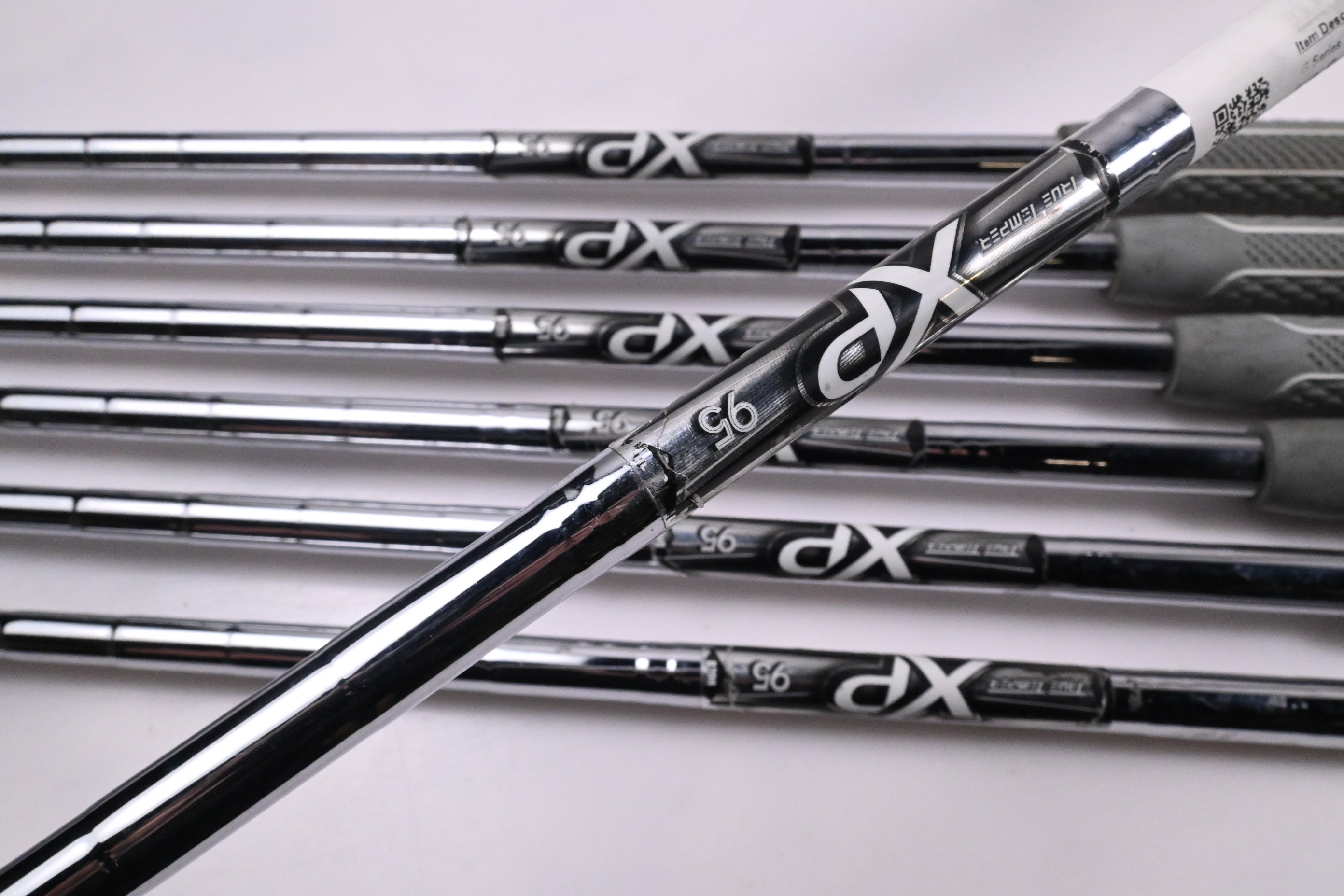 Ping G Series Irons / 4-PW / Green Dot / Regular Flex XP 95 R300 Shafts