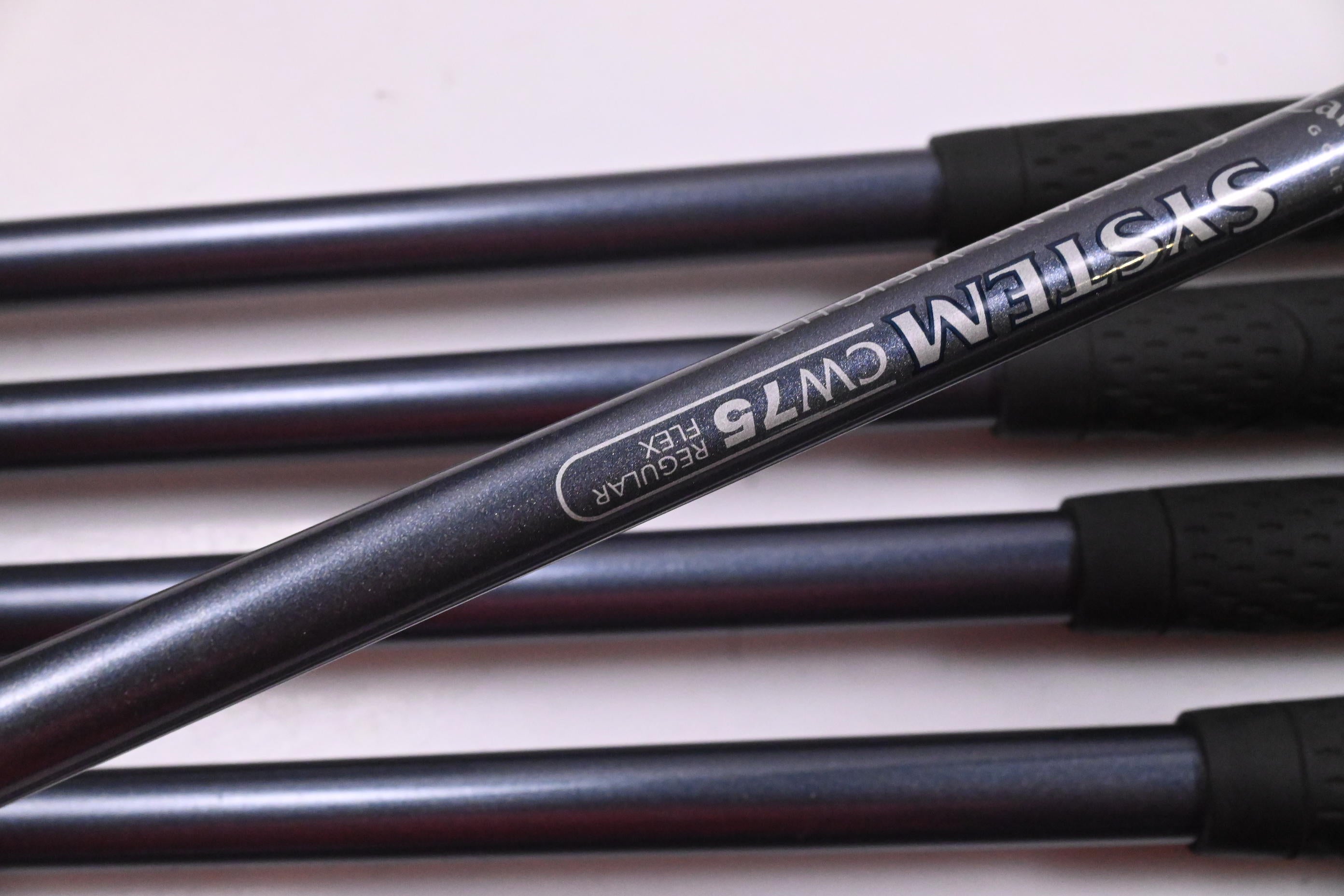 Callaway X-16 Irons / 4-PW+SW / Regular Flex Callaway System CW75 Shafts