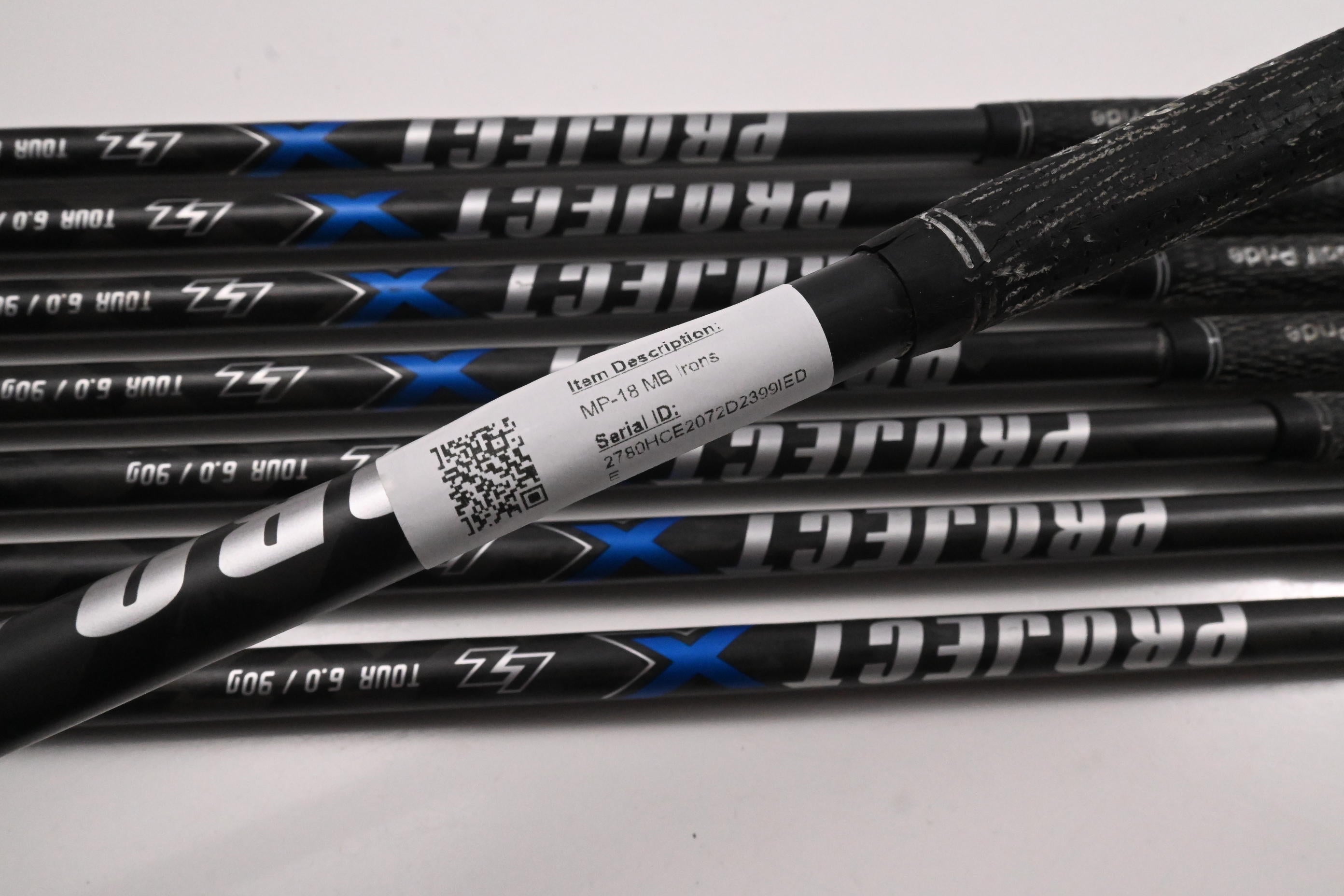 Mizuno MP-18 MB Irons / 3-PW / Tour Stiff Flex Project X LZ 90 Shafts
