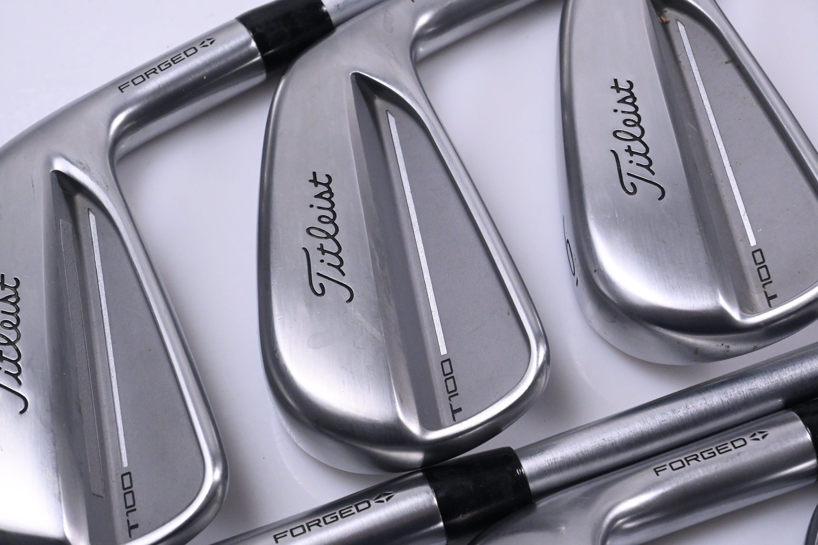 Titleist T100 2025 Irons / 4-PW+49° / Stiff Flex Project X IO 110 Shafts