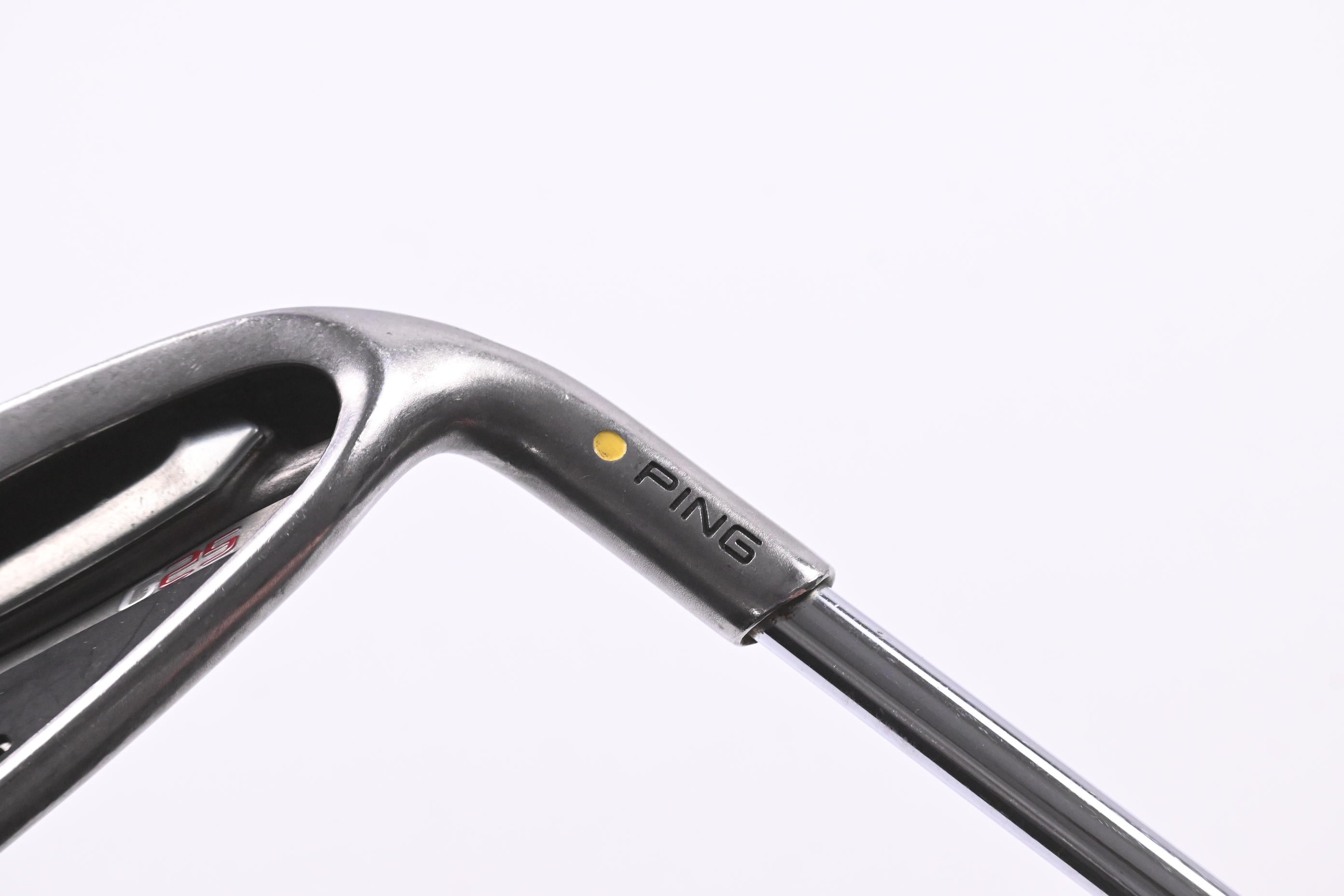 Ping G25 #9 Iron / Yellow Dot / Stiff Flex Ping CFS Shaft