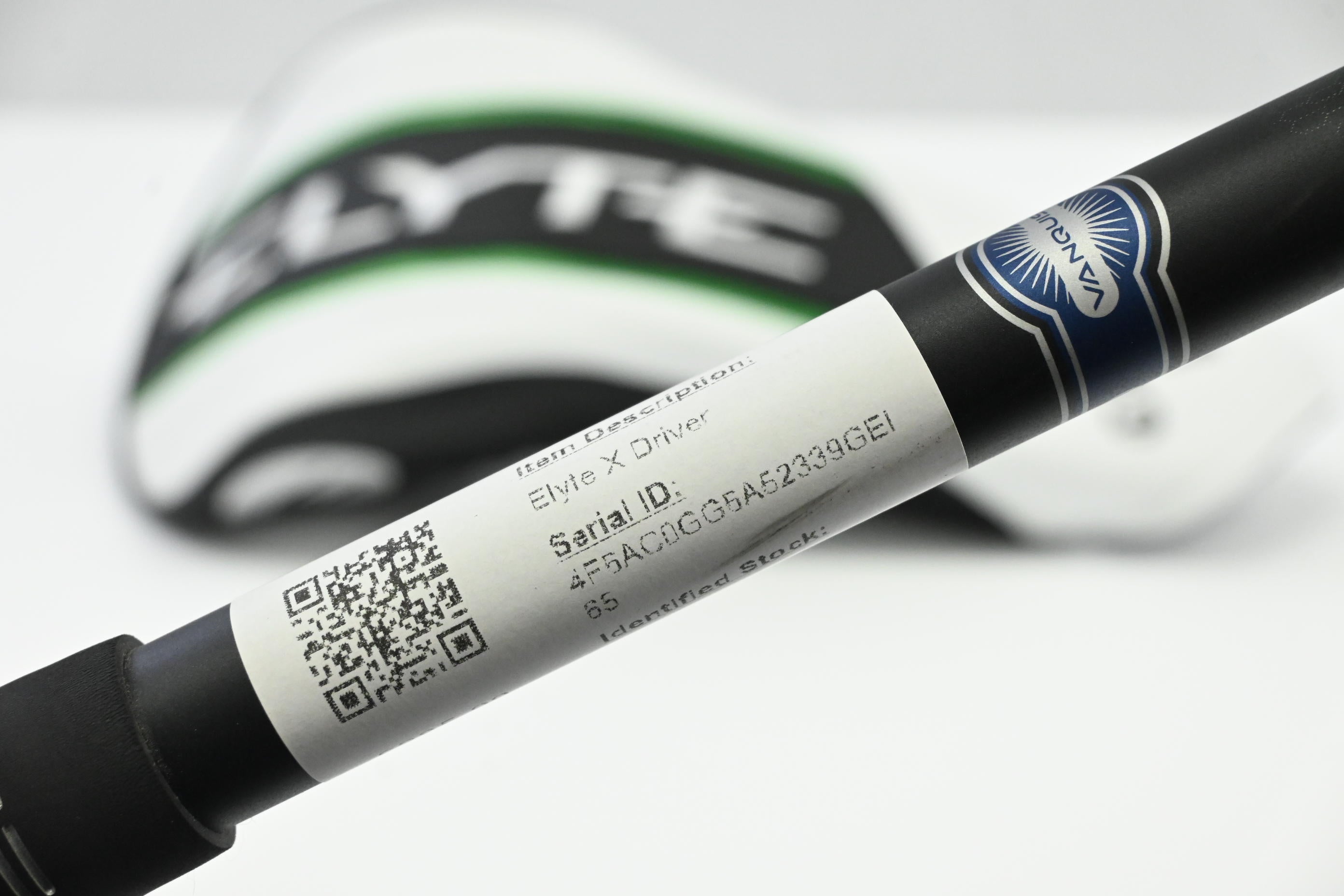 Callaway Elyte X Driver / 12 Degree / Regular Flex Vanquish 4 Shaft