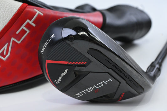 Taylormade Stealth 2 #3 Hybrid / 19 Degree / Stiff Flex Fujikura Ventus TR Red 7