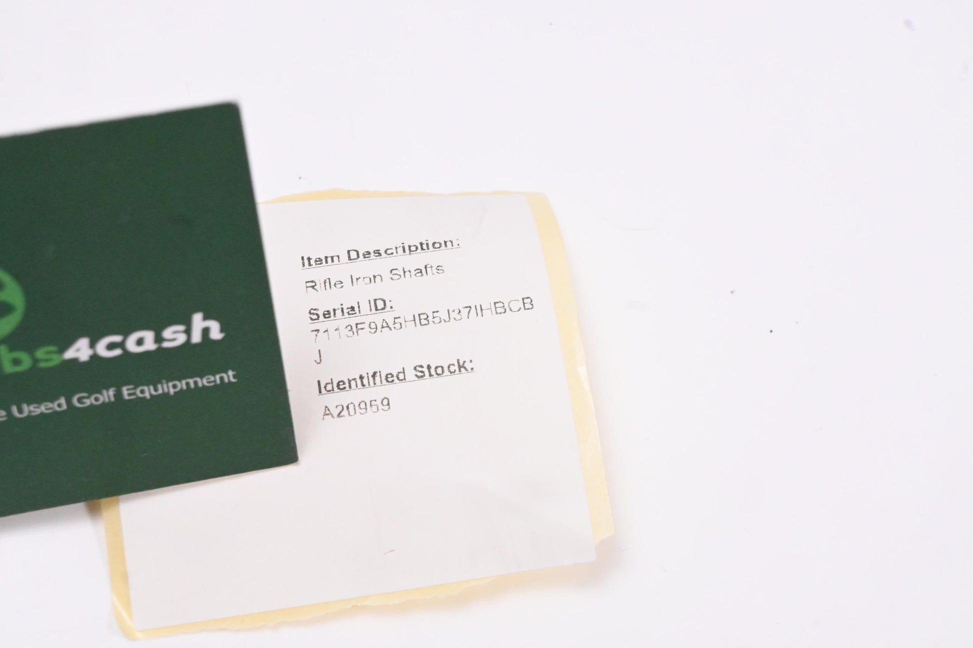 Project X Rifle 105 Iron Shafts / Stiff Flex / Set of 5 / .370" Parallel Tips