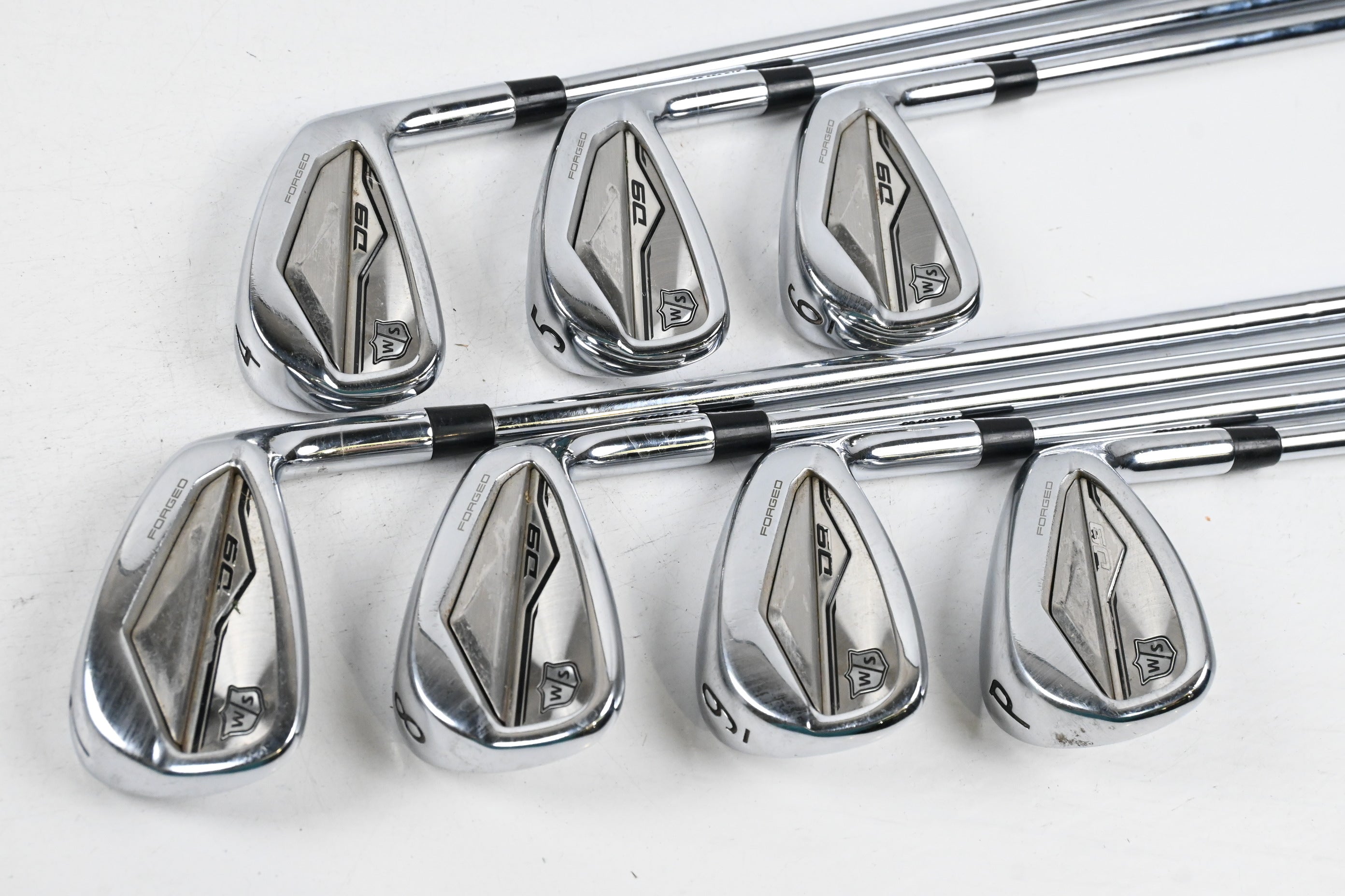 Wilson D9 Forged Irons / 4-PW / Stiff Flex Dynamic Gold 105 S300 Shafts