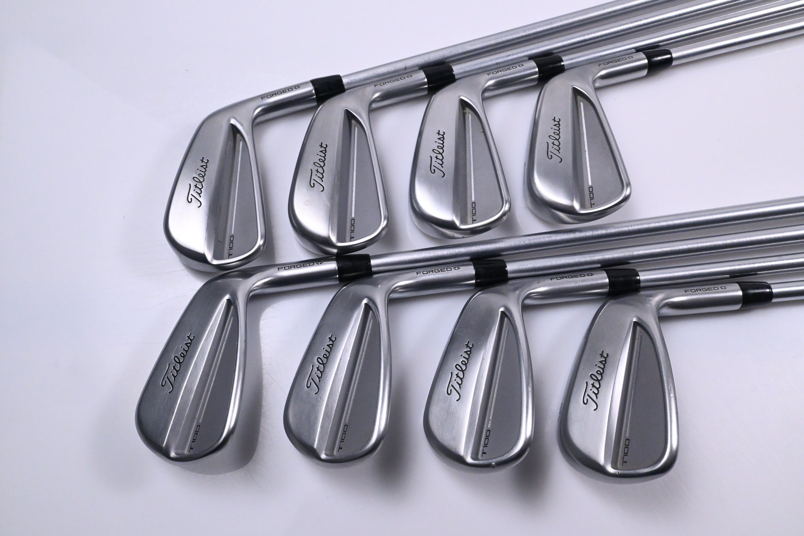 Titleist T100 2025 Irons / 4-PW+49° / Stiff Flex Project X IO 110 Shafts
