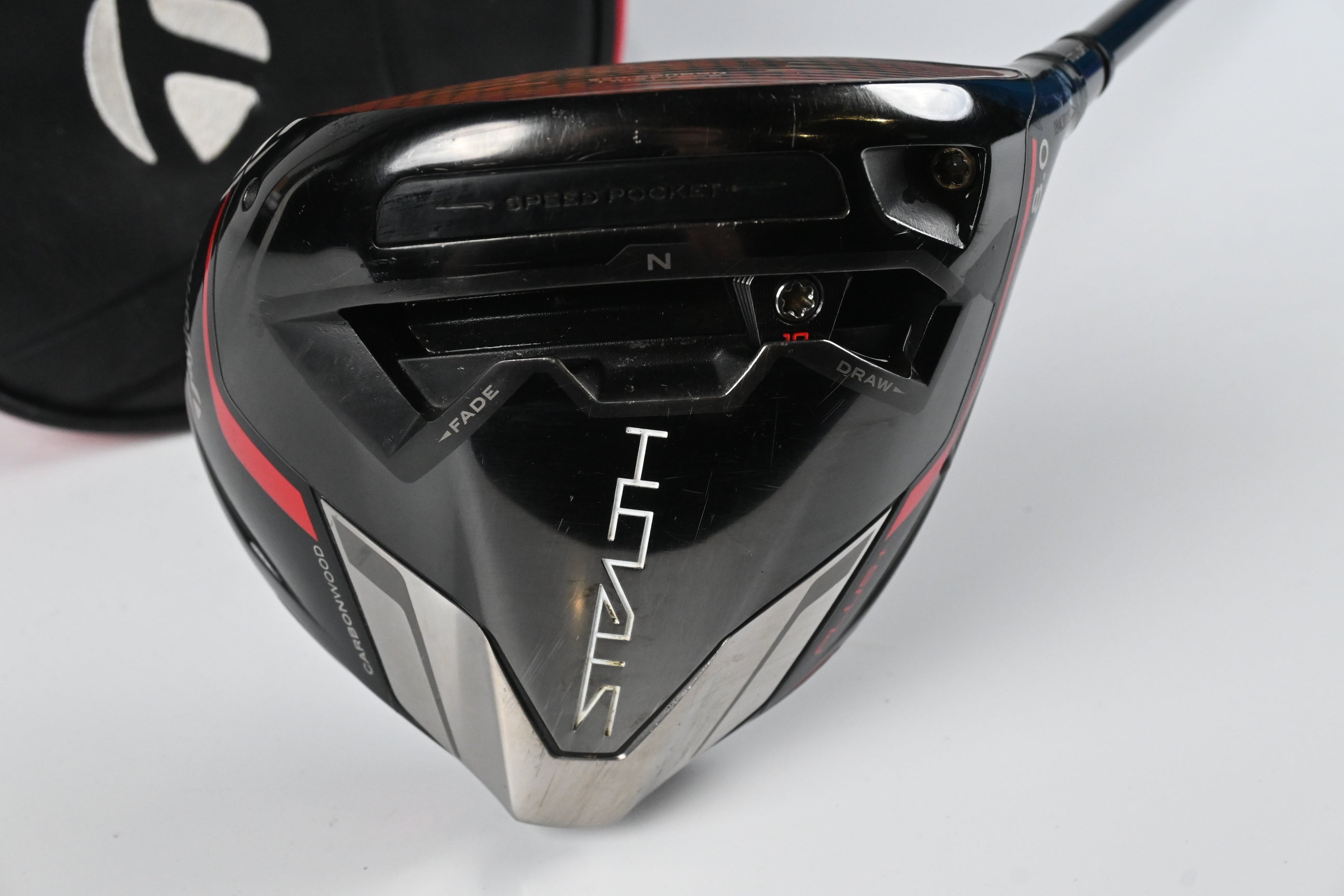Taylormade Stealth Plus Driver / 8 Degree / X-Flex HZRDUS Smoke Red RDX 60 Shaft