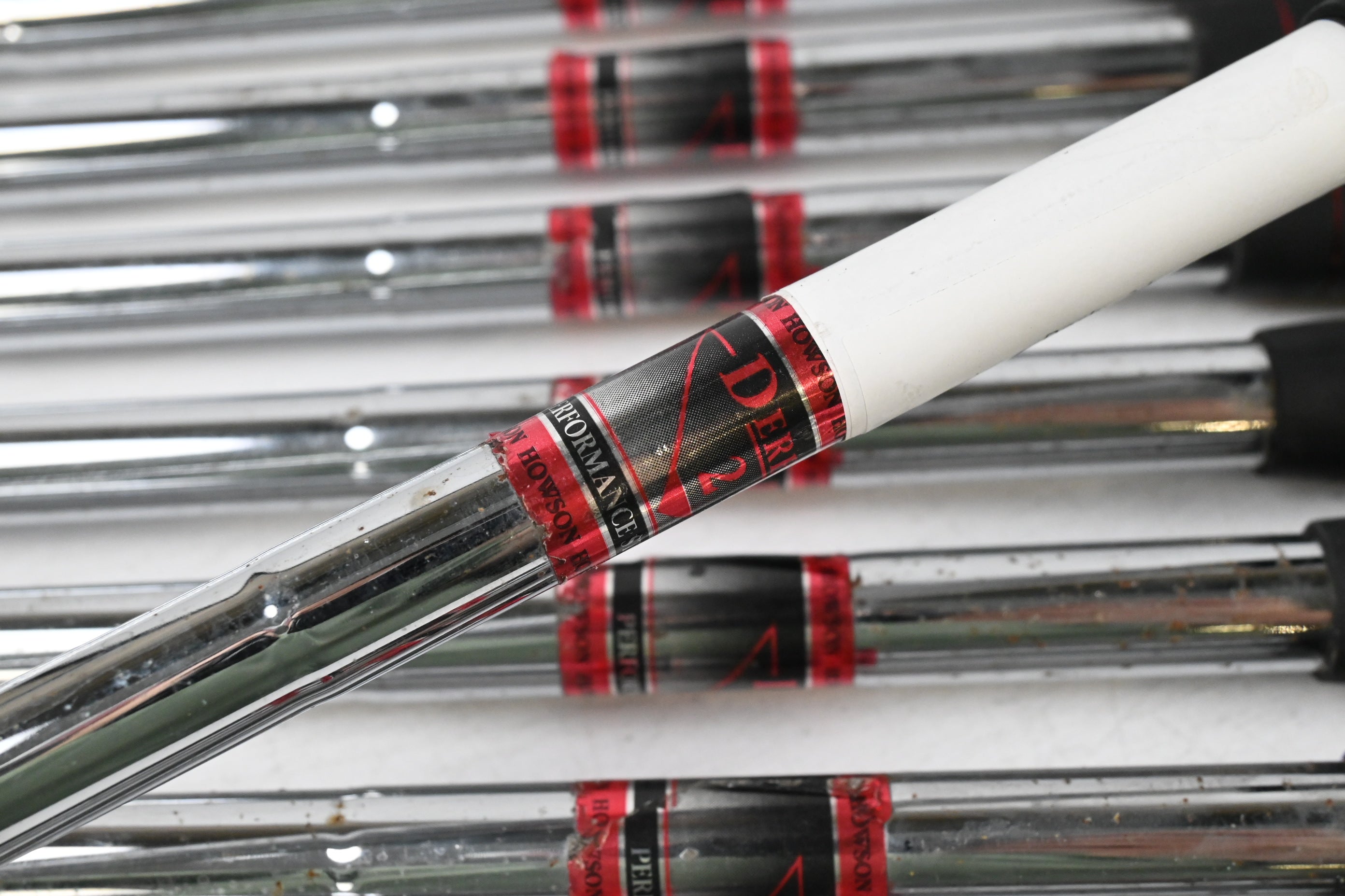 Left Hand Howson Derby 2 Irons / 3-PW+SW / Stiff Flex Derby 2 Steel Shafts