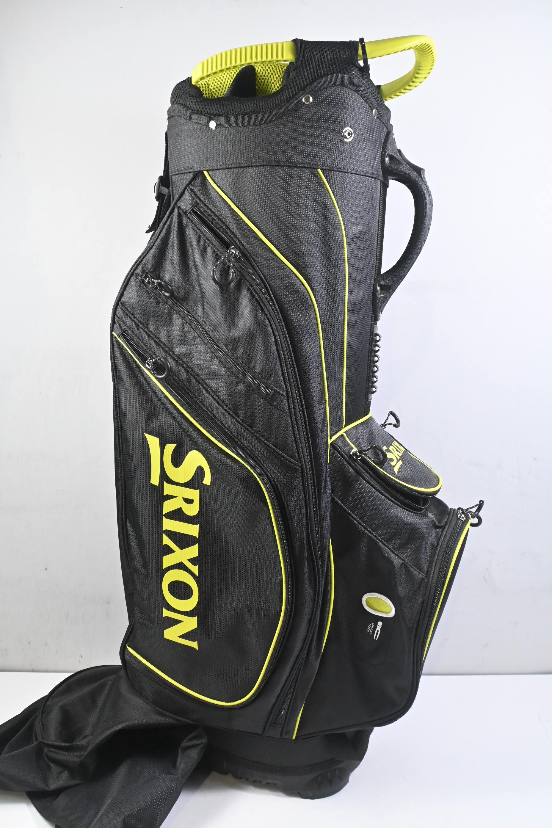 Srixon Cart Bag / 14-Way Divider / Black, Green