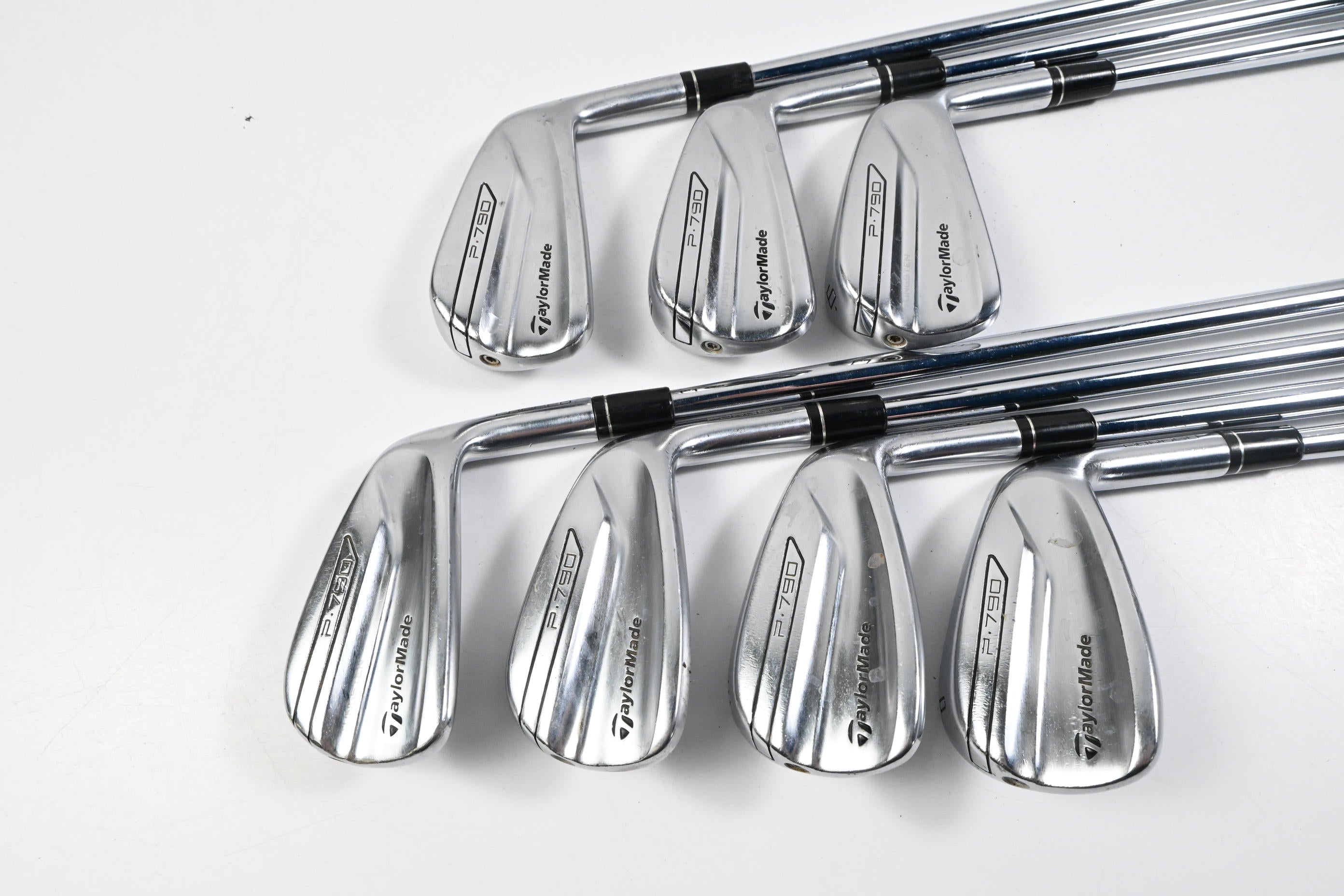 Taylormade P790 2017 Irons / 4-PW / Regular Flex Dynamic Gold R300 105 Shafts