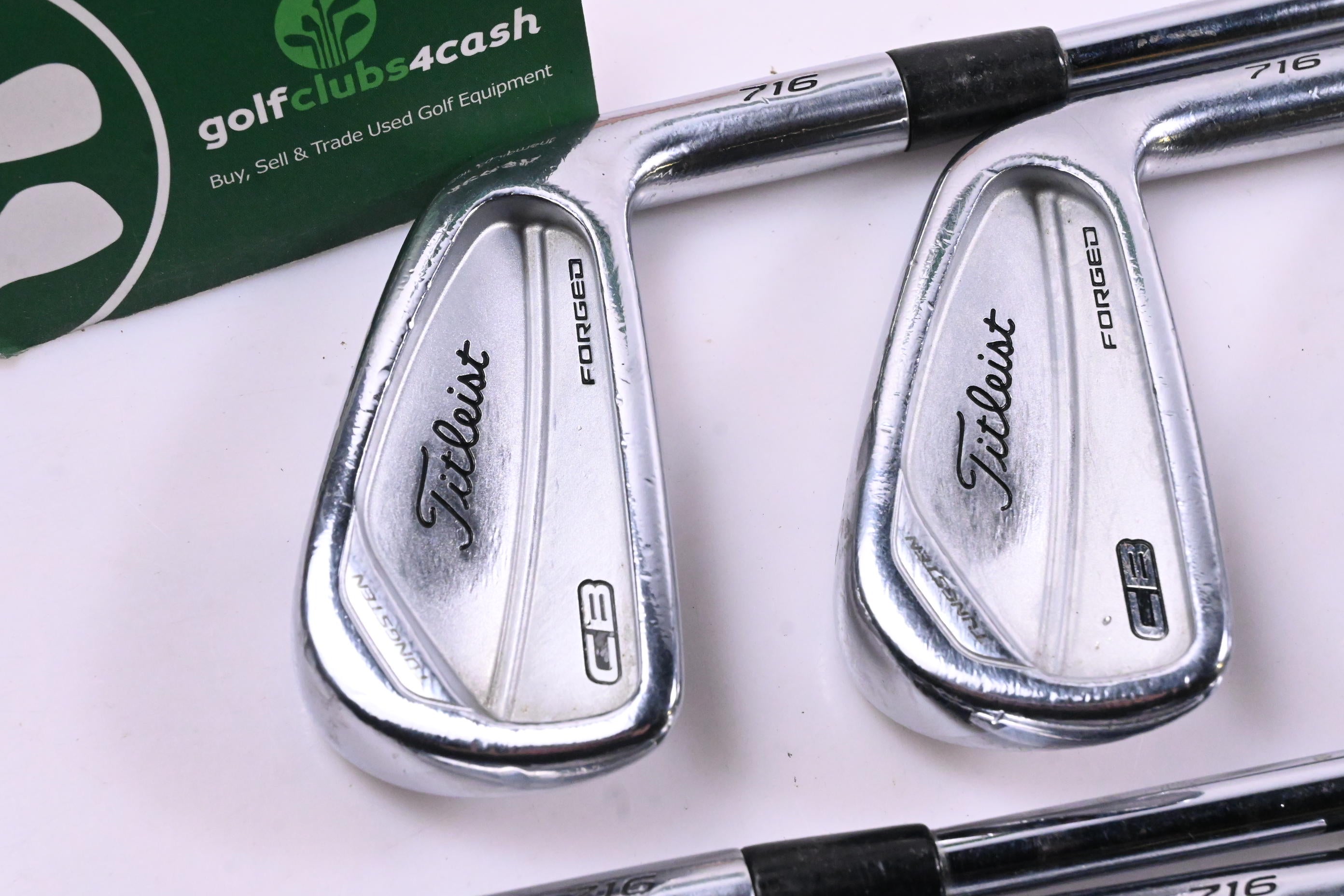 Titleist 716 CB Irons / 4-9i / X-Flex Project X Rifle Shafts