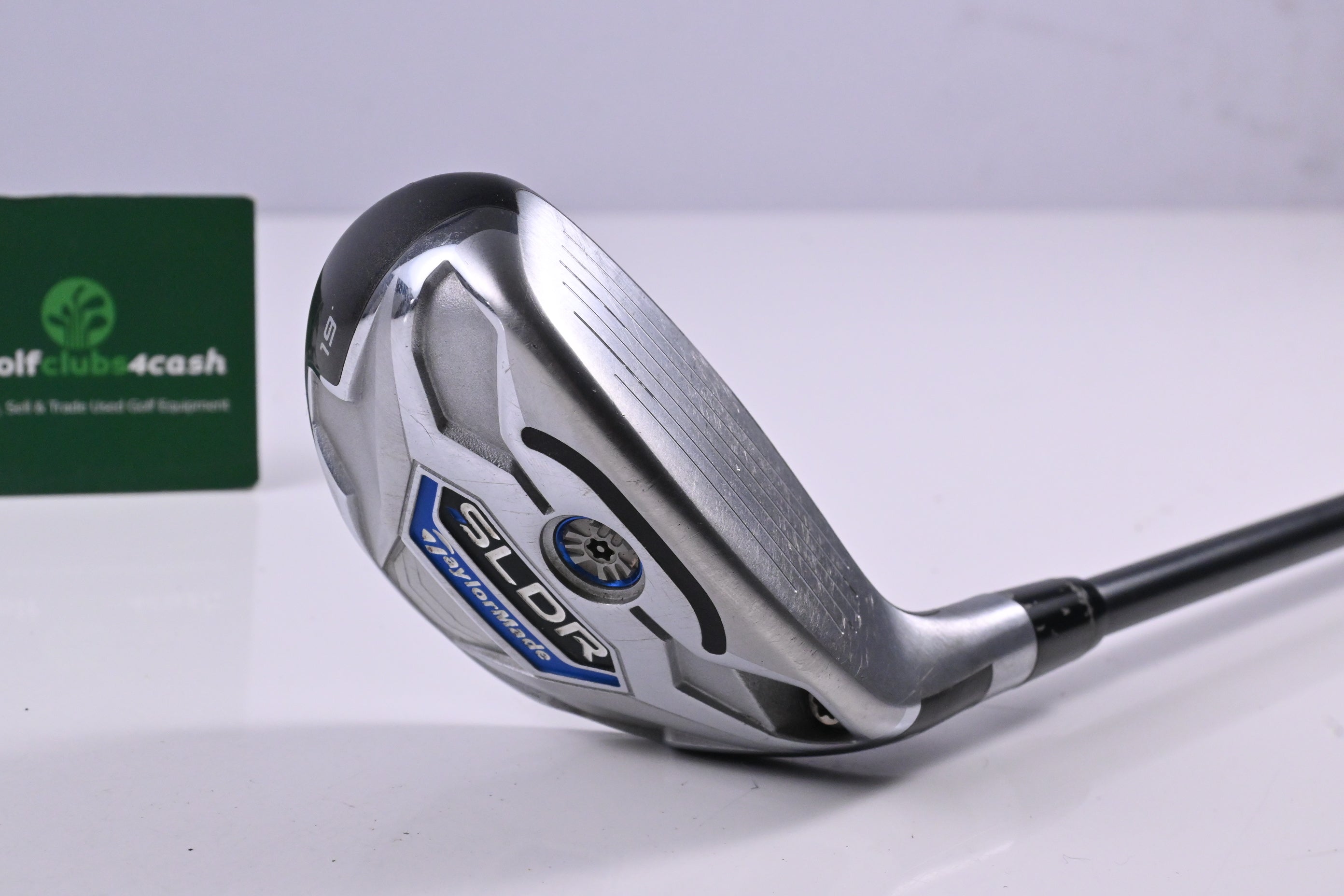 Taylormade SLDR #3 Hybrid / 19 Degree / Stiff Flex Fujikura Speeder 82 Shaft