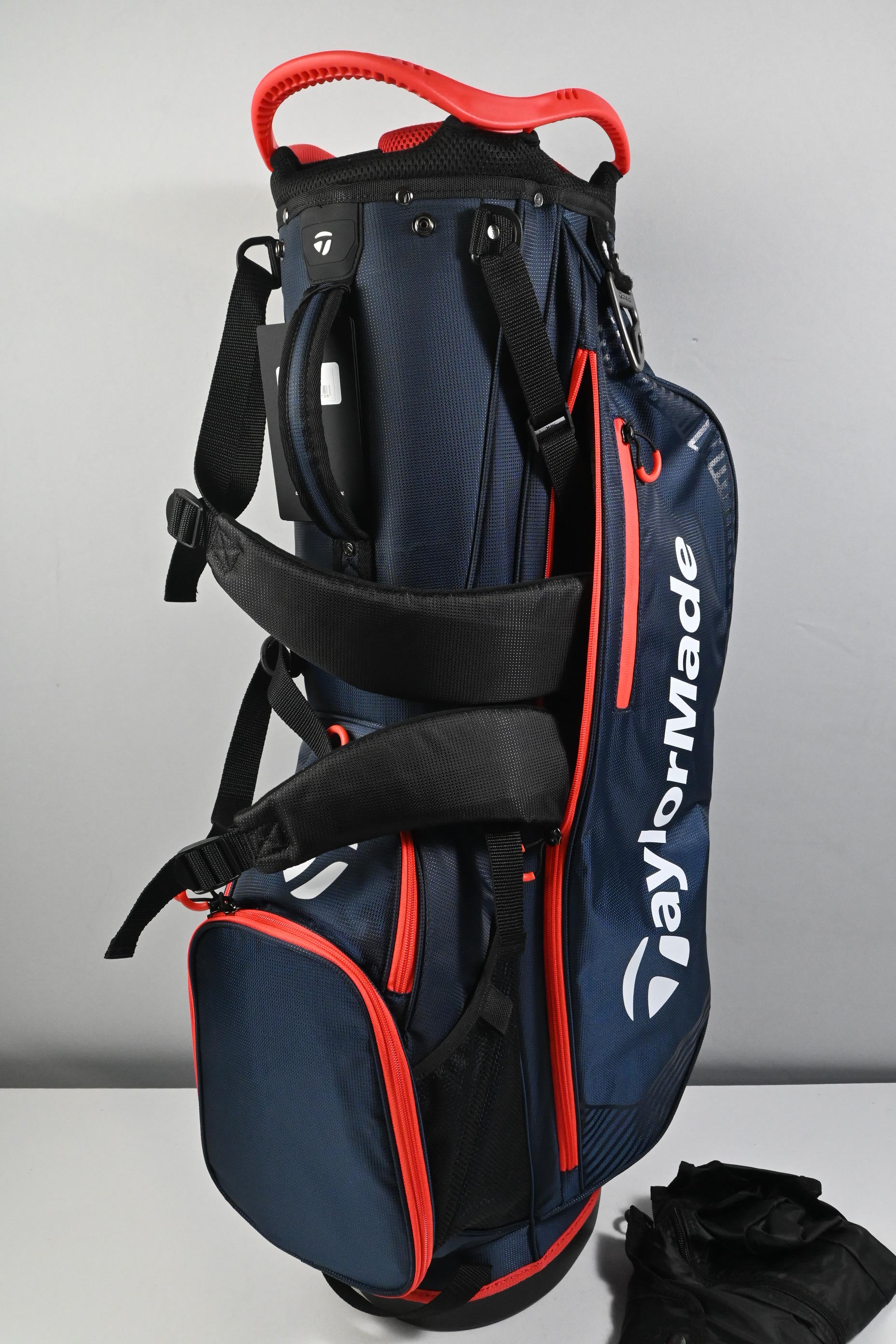 Taylormade Pro Stand Bag / 8-Way Divider / Navy, Red & White
