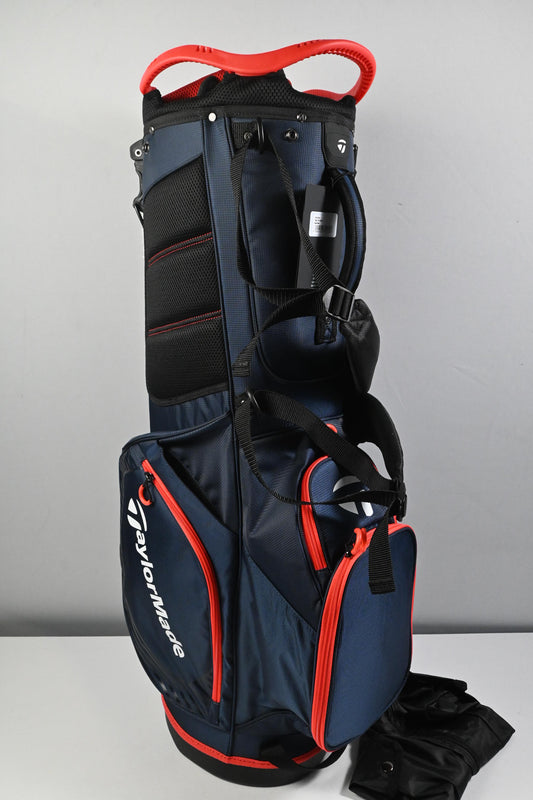 Taylormade Pro Stand Bag / 8-Way Divider / Navy, Red & White