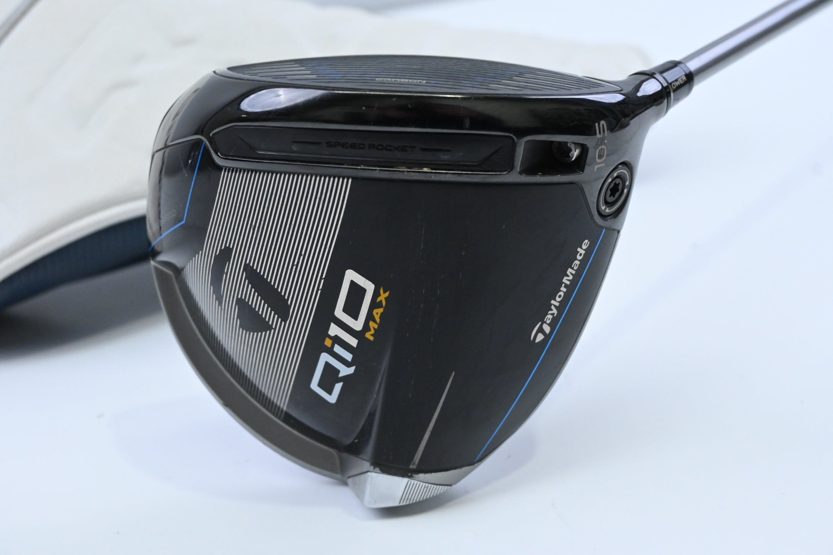 Taylormade Qi10 Max Driver / 10.5 Degree / Stiff Flex Fujikura Speeder NX TCS 50