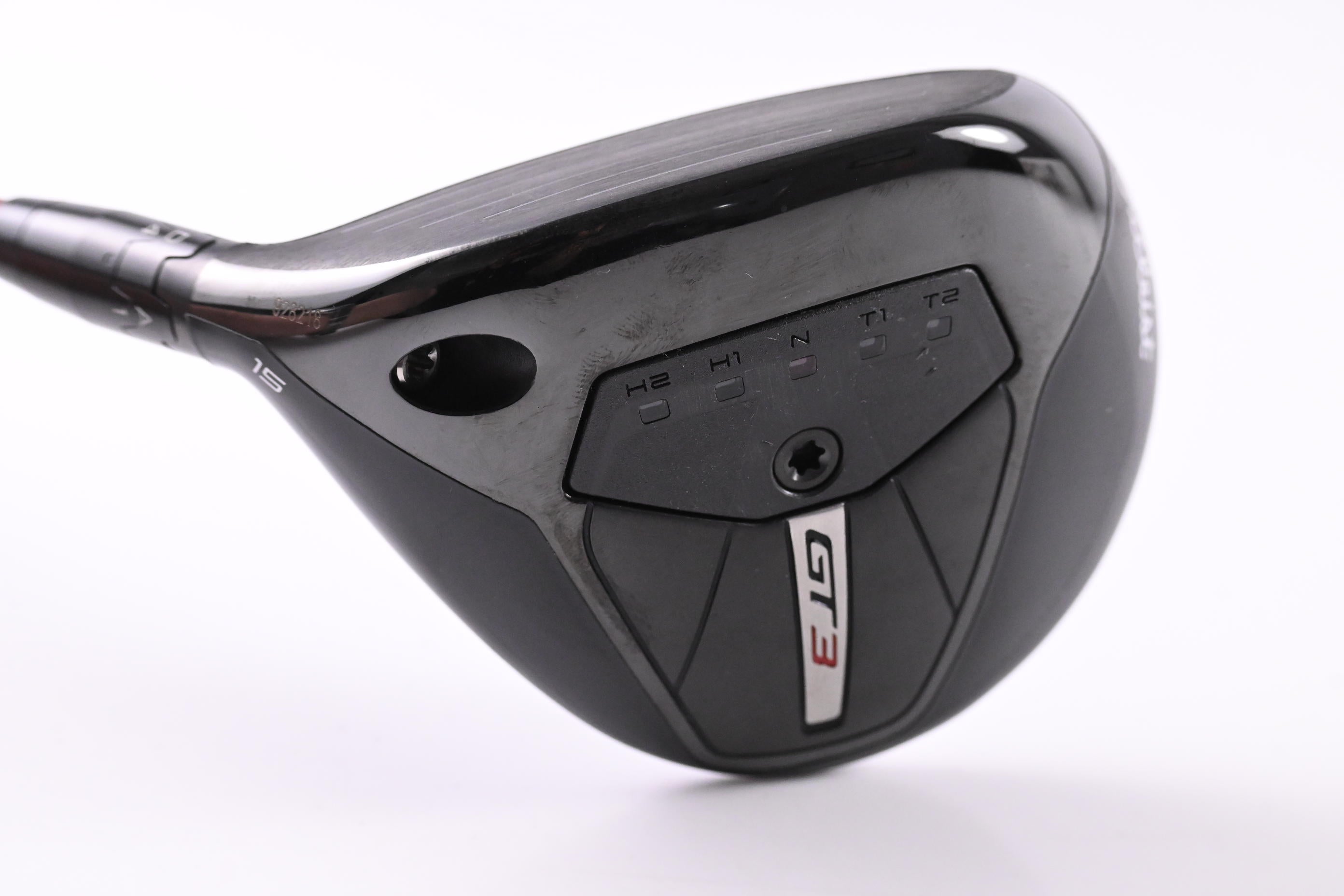 Left Hand Titleist GT3 #3 Wood / 15 Degree / Regular Flex Denali Red 60 Shaft