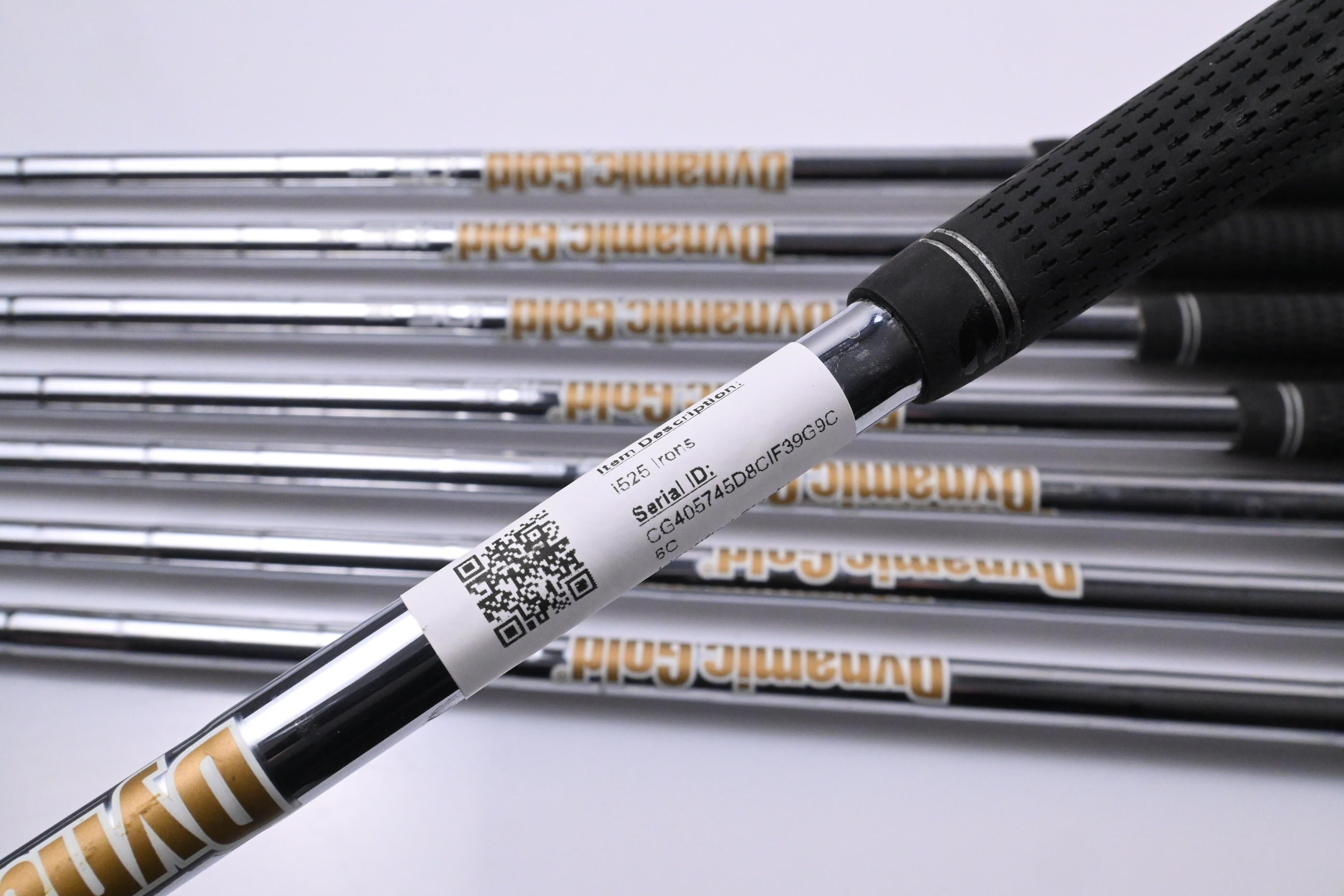 Ping i525 Irons / 3-PW / Black Dot / Regular Flex Dynamic Gold 105 R300 Shafts