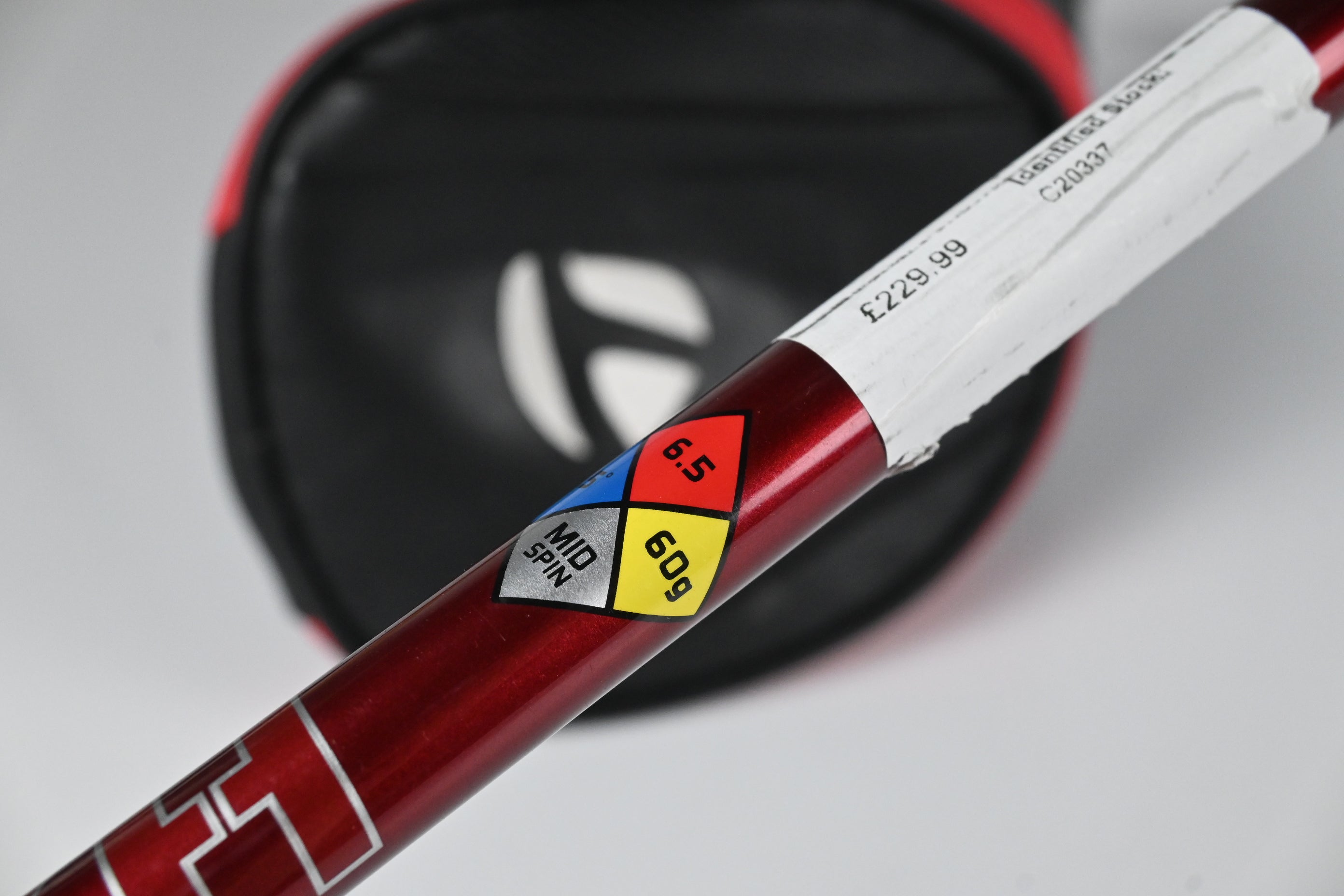 Taylormade Stealth Plus Driver / 8 Degree / X-Flex HZRDUS Smoke Red RDX 60 Shaft