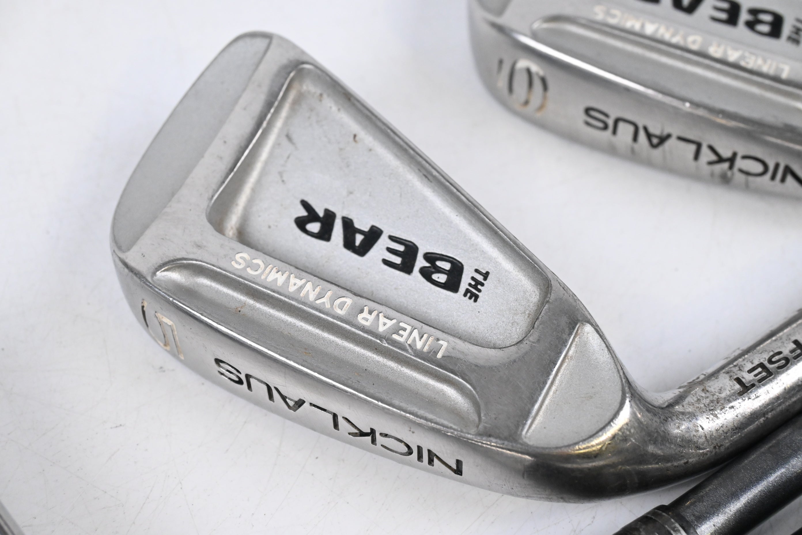 Left Hand Nicklaus The Bear Irons / 3-PW+SW / Regular Flex Drive Shaft Shafts