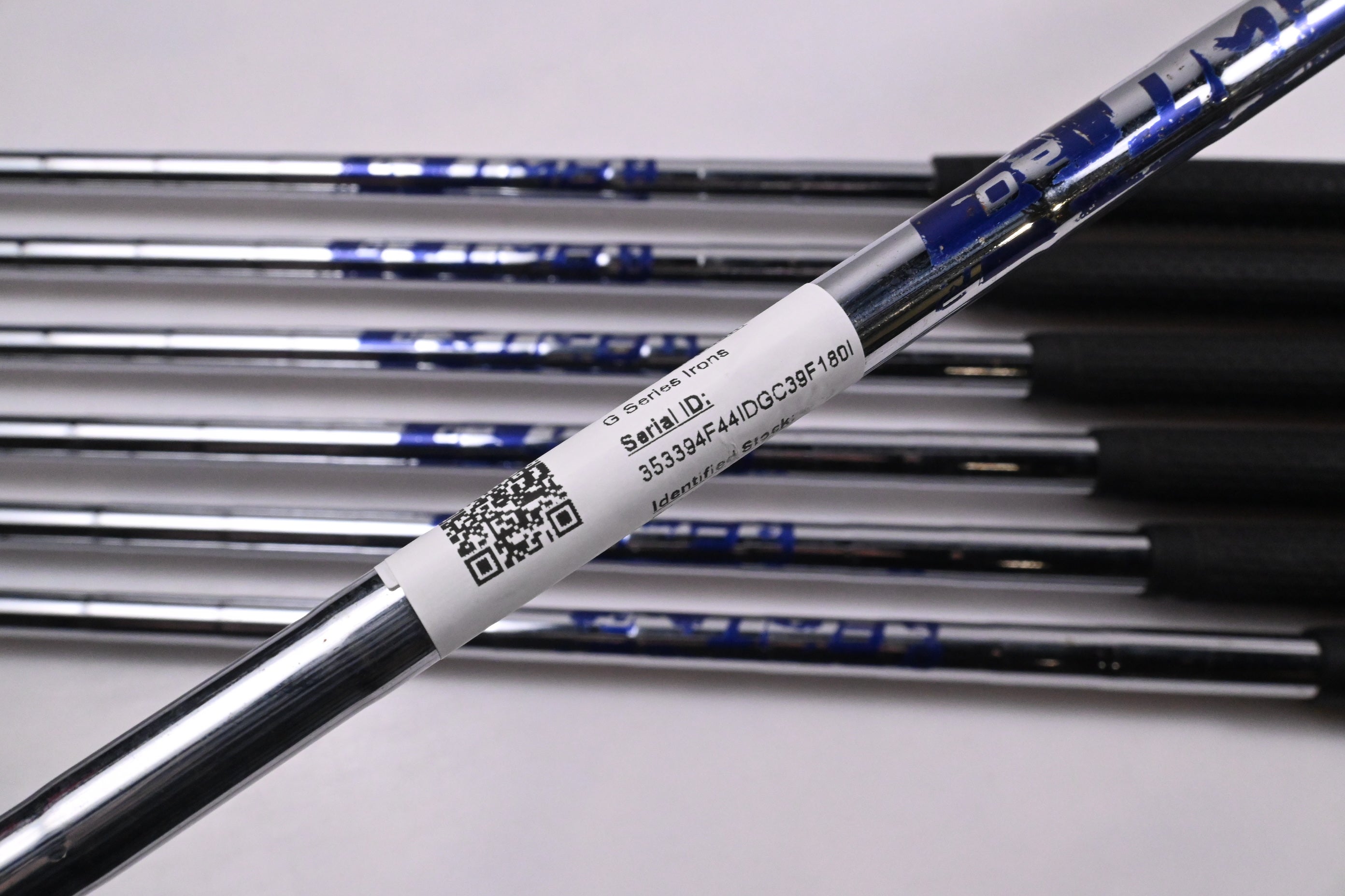 Ping G Series Irons / 5-PW+SW / Yellow Dot / Regular Flex Ping AWT 2.0 Shafts