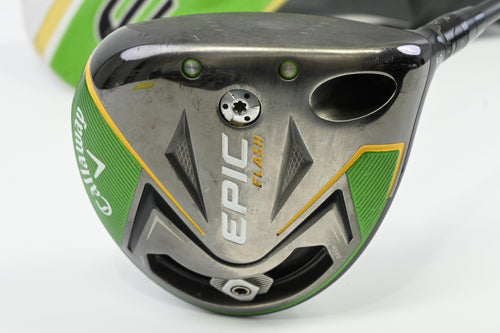 Callaway Epic Flash Driver / 9 Degree / Stiff Flex HZRDUS Smoke Black 60